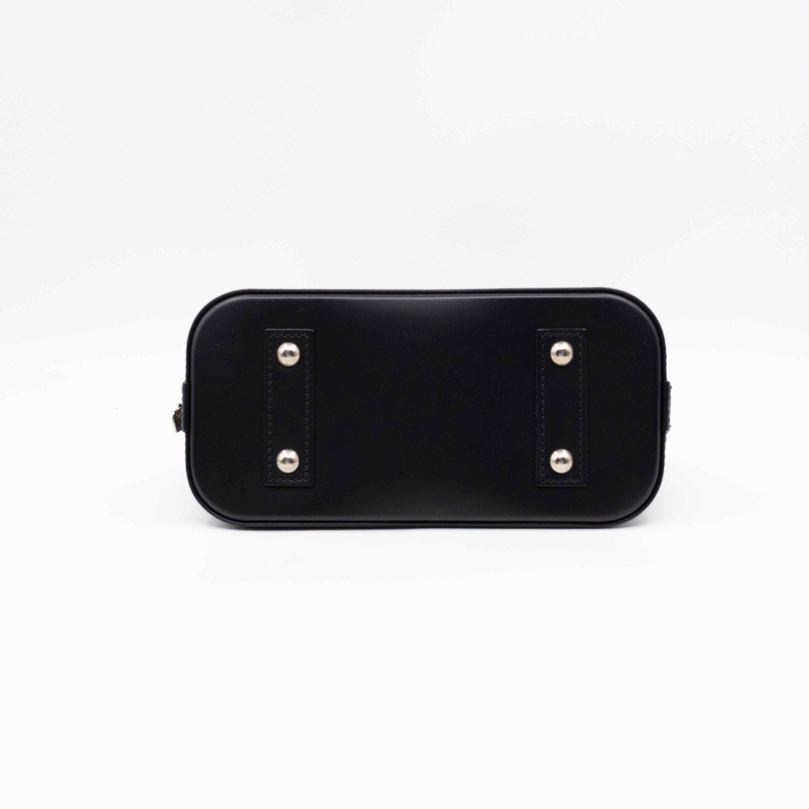 Alma BB Black Epi Leather