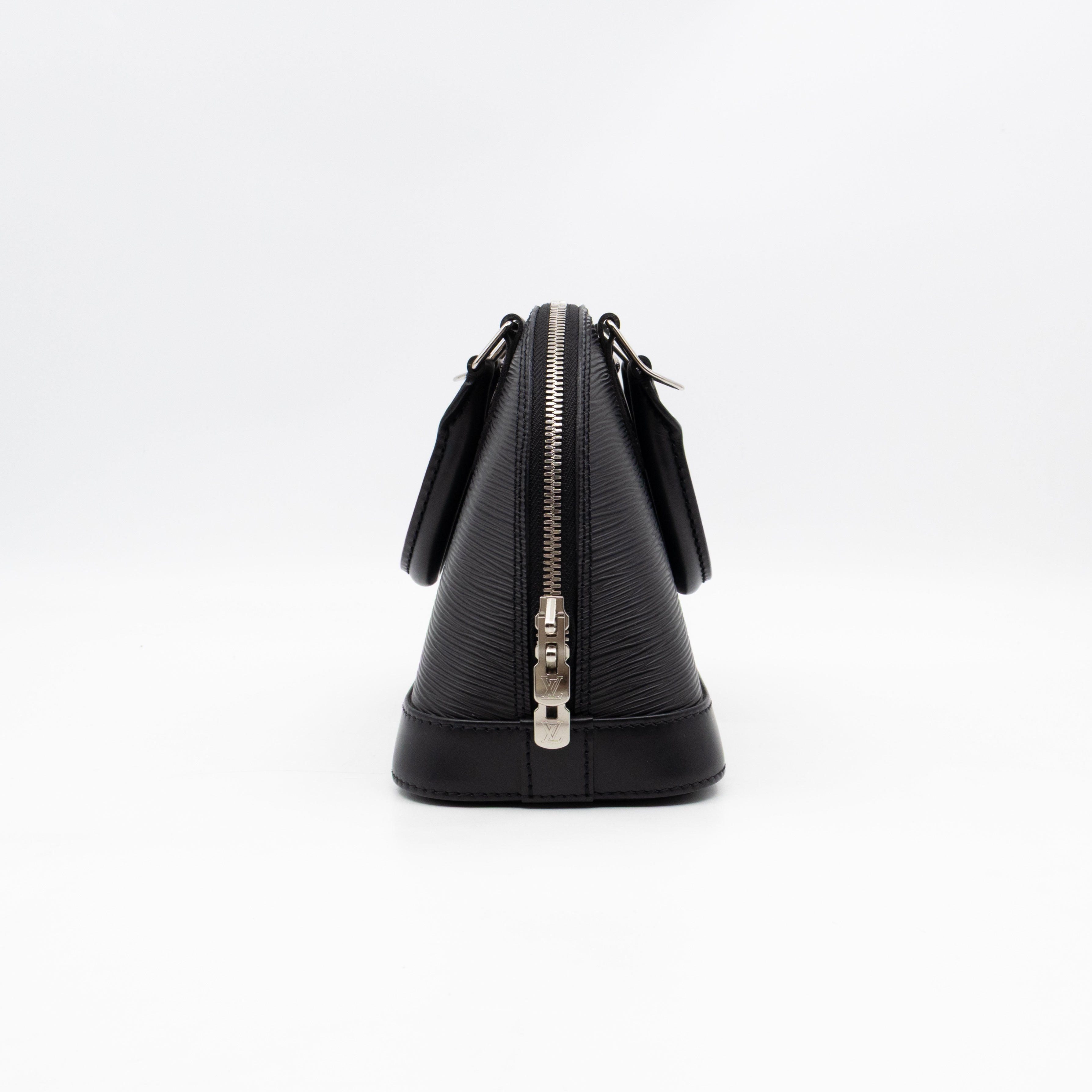 Alma BB Black Epi Leather