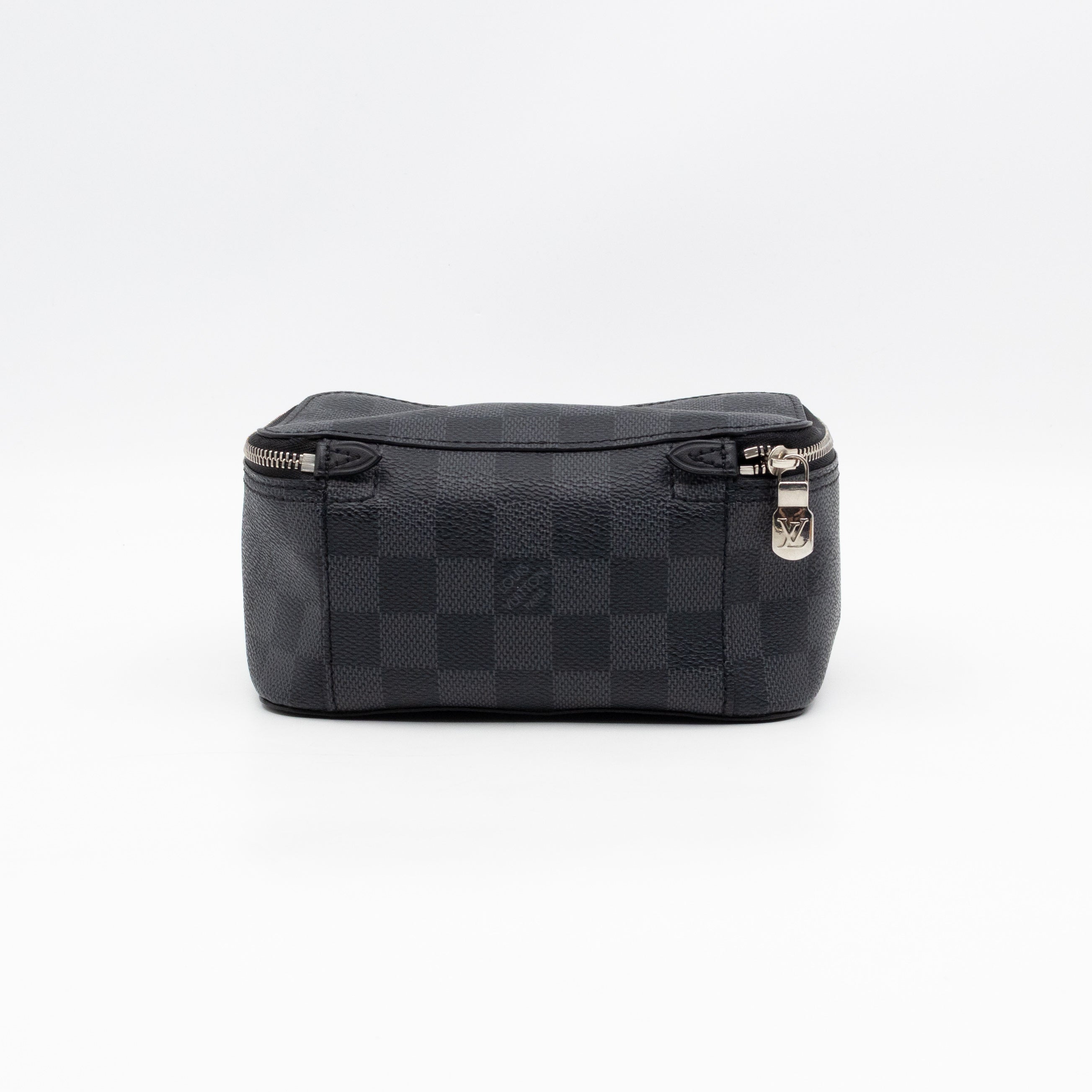 Cube de Rangement PM Damier Graphite