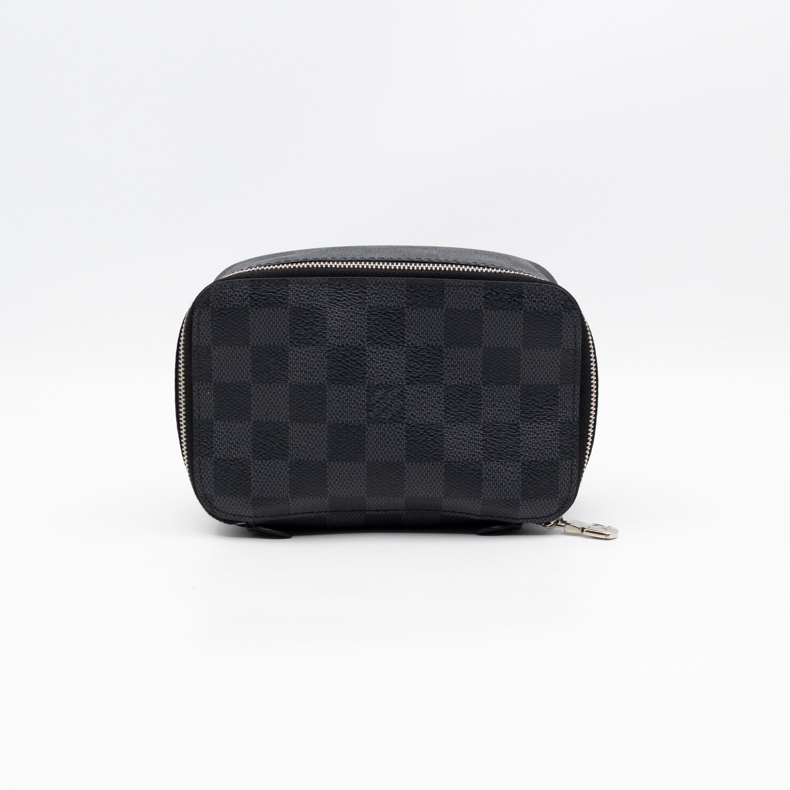 Cube de Rangement PM Damier Graphite