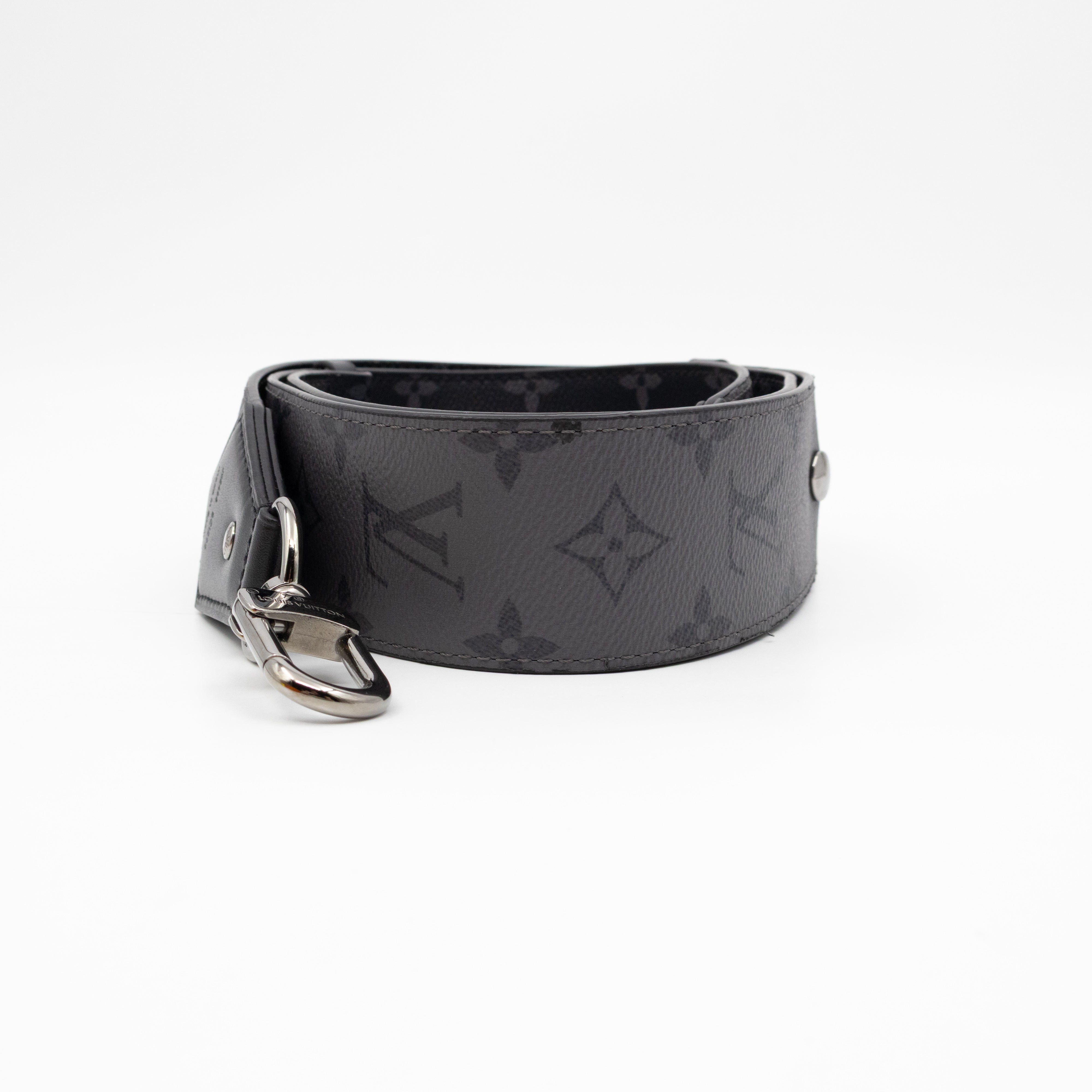 Bandouliere Reversible Strap Monogram Eclipse Reverse