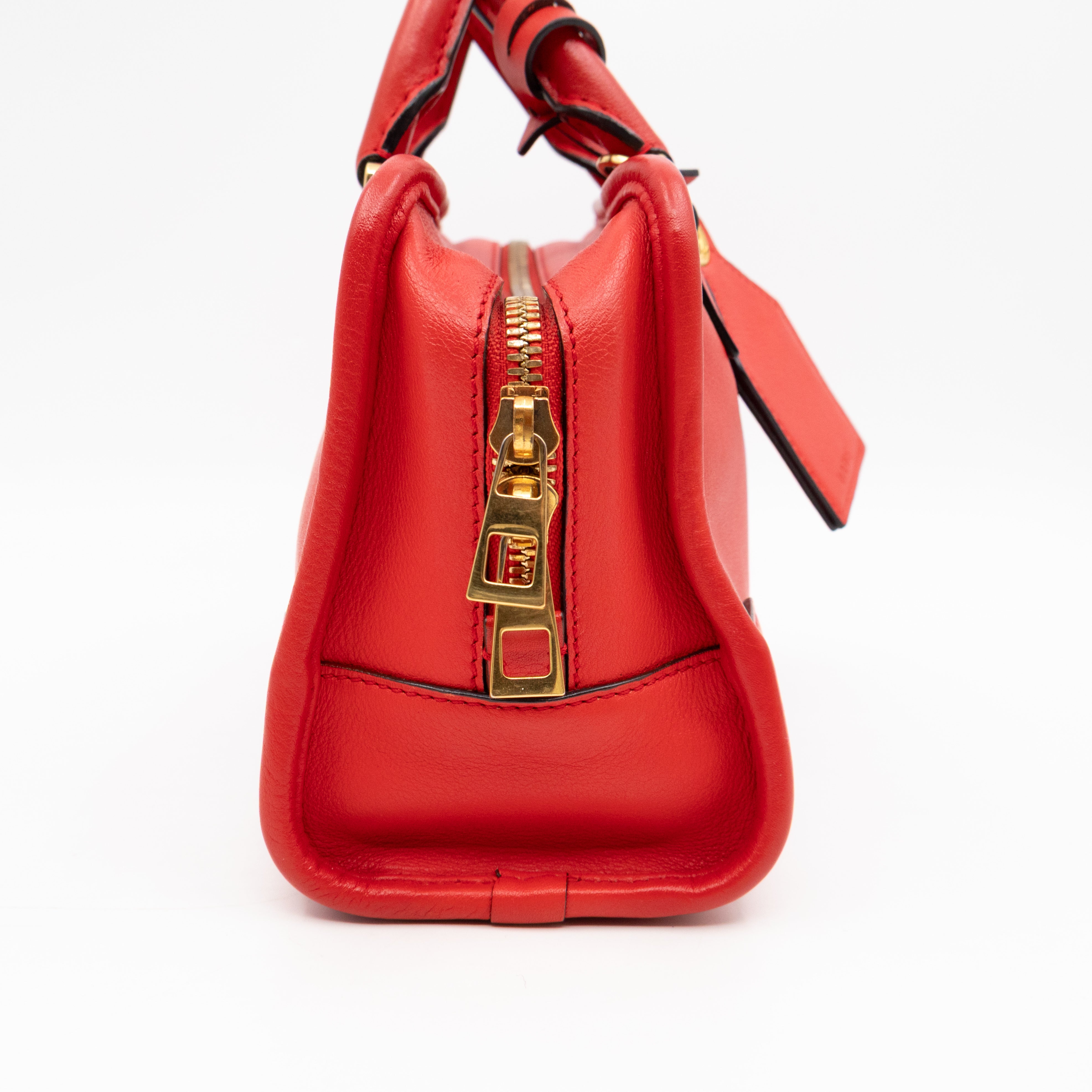 Amazona 23 Crossbody Bag Red Leather