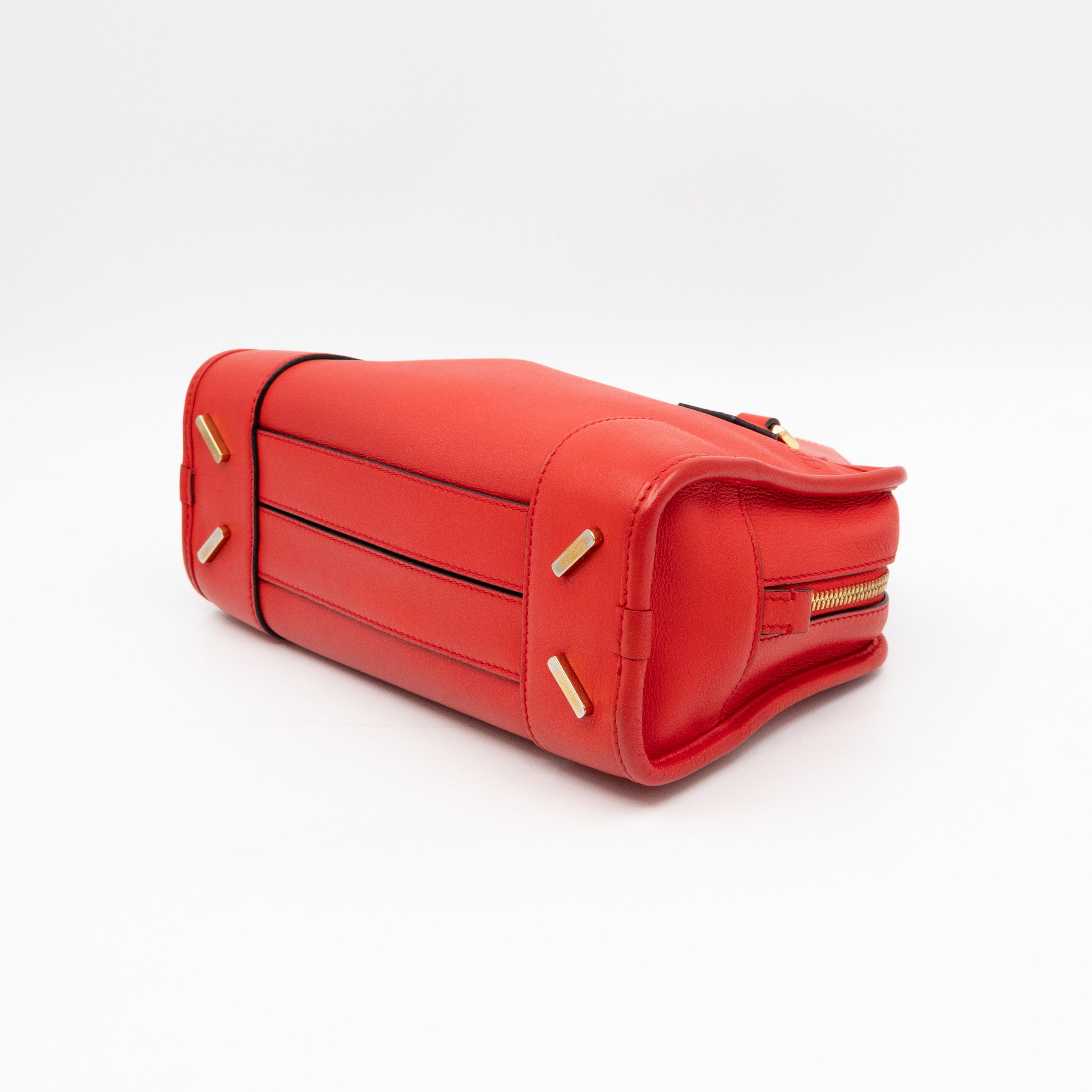 Amazona 23 Crossbody Bag Red Leather