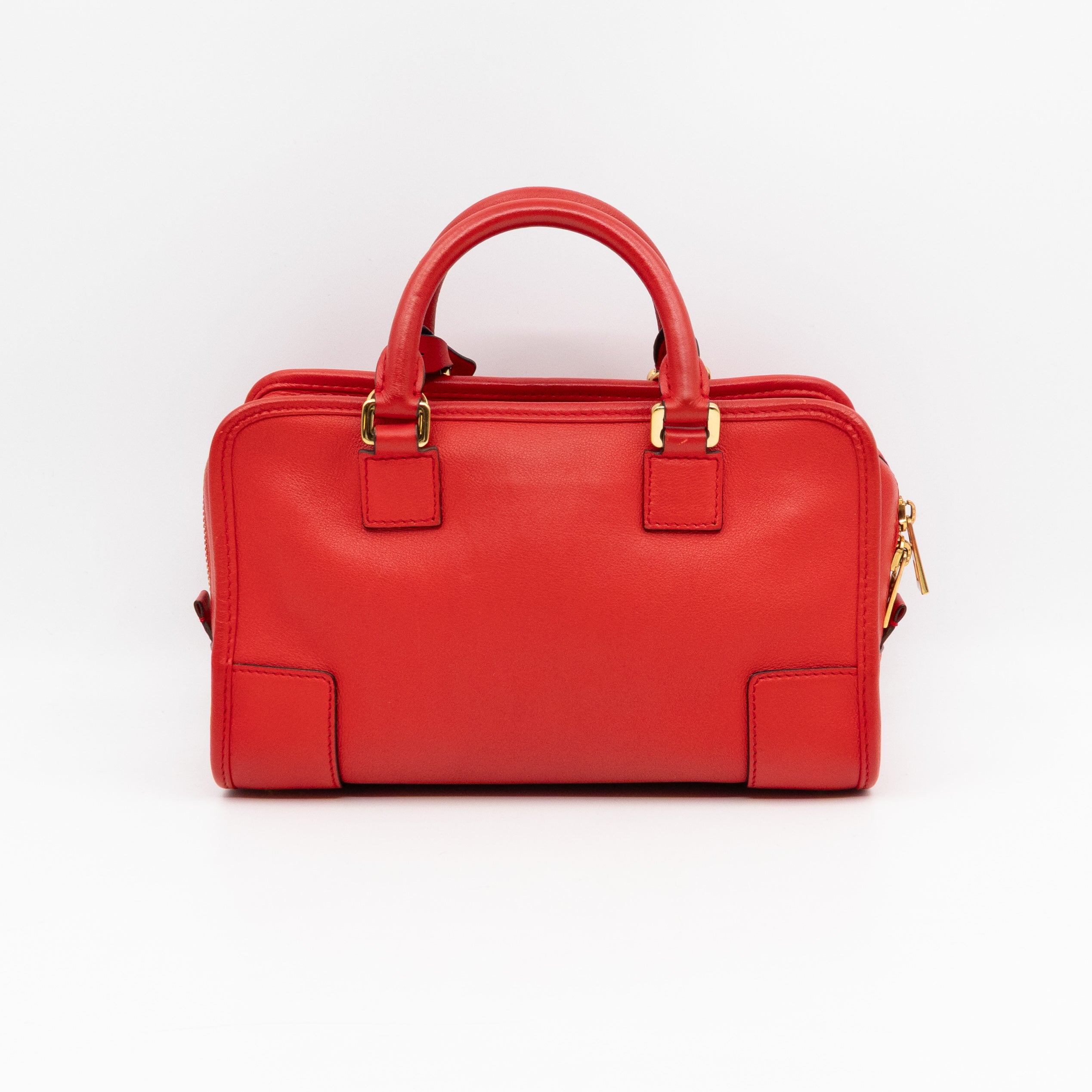 Amazona 23 Crossbody Bag Red Leather