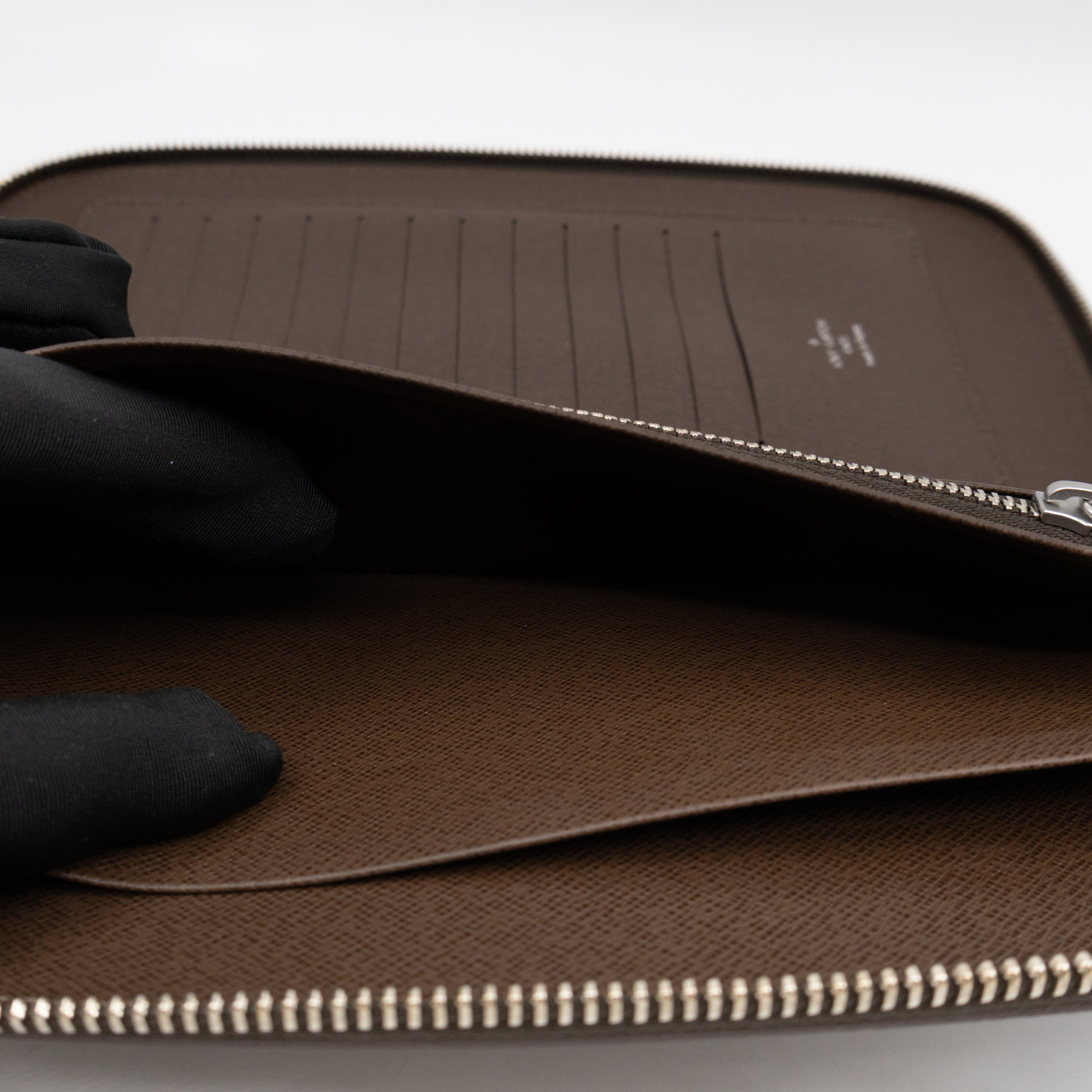 Atoll Travel Organizer Case Brown Taigarama Leather