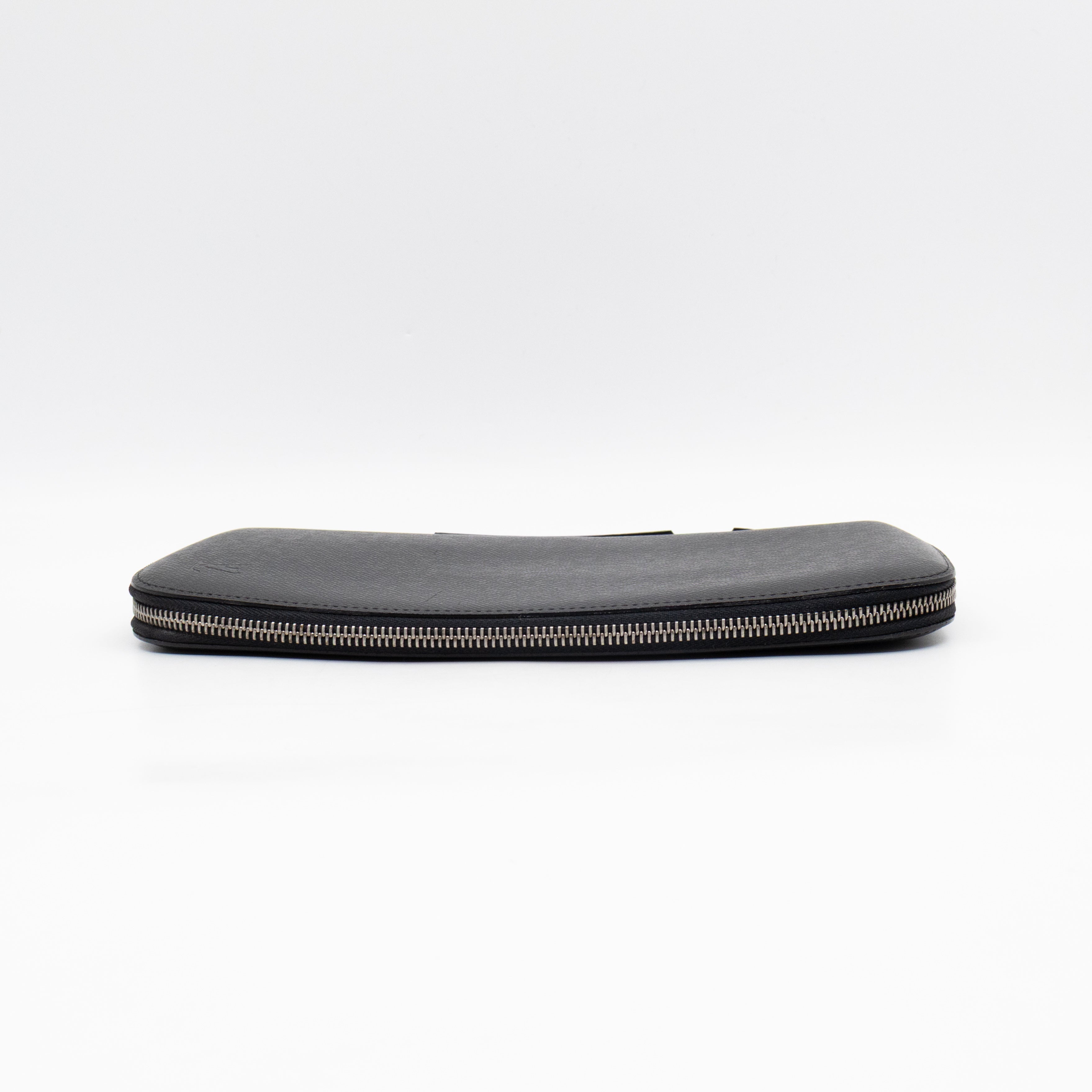 Atoll Travel Organizer Case Taigarama Black Leather