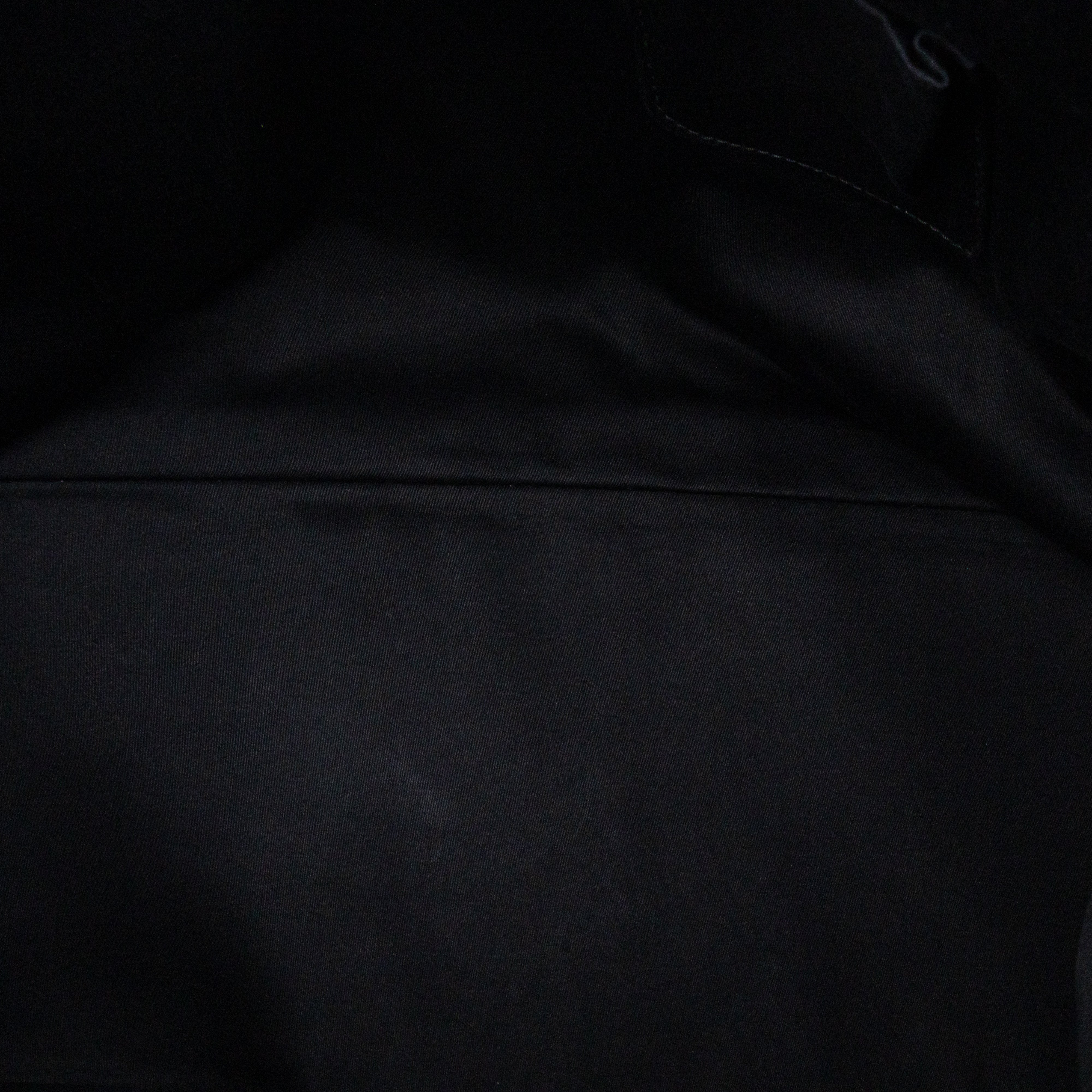 Large Muse Dark Grey Crumpled Patent Leather