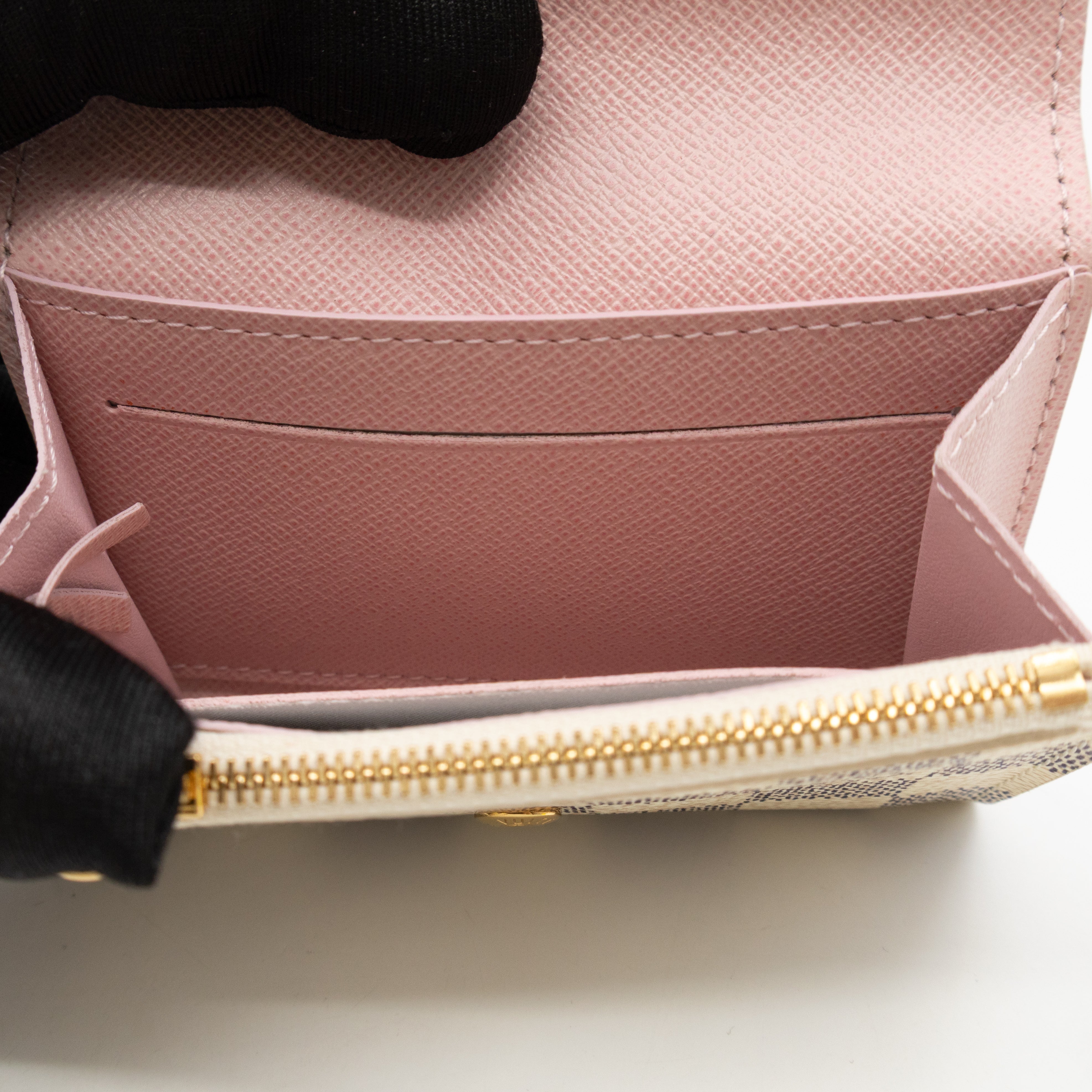 Rosalie Coin Purse Damier Azur