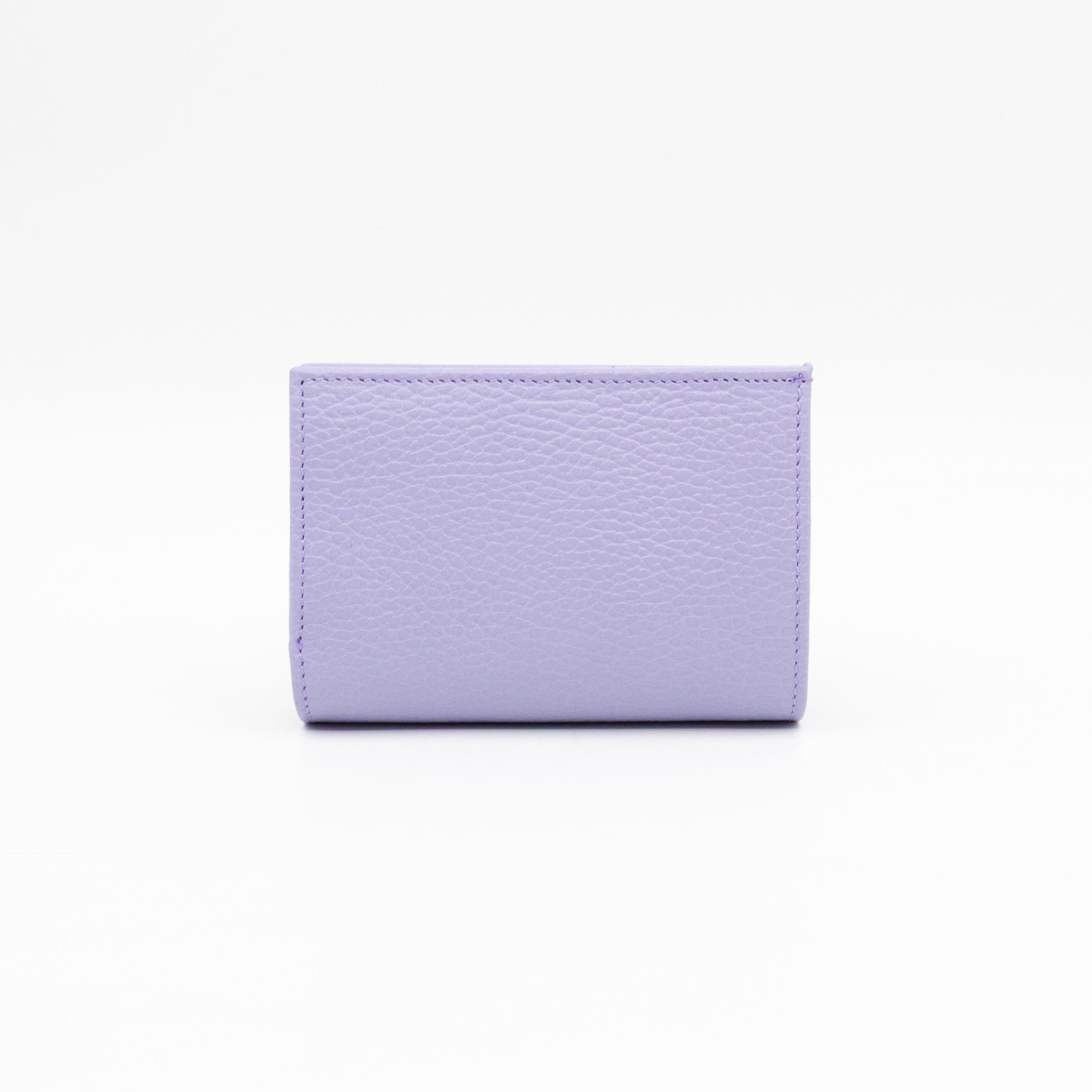 GG Marmont Card Case Wallet Lilac Leather