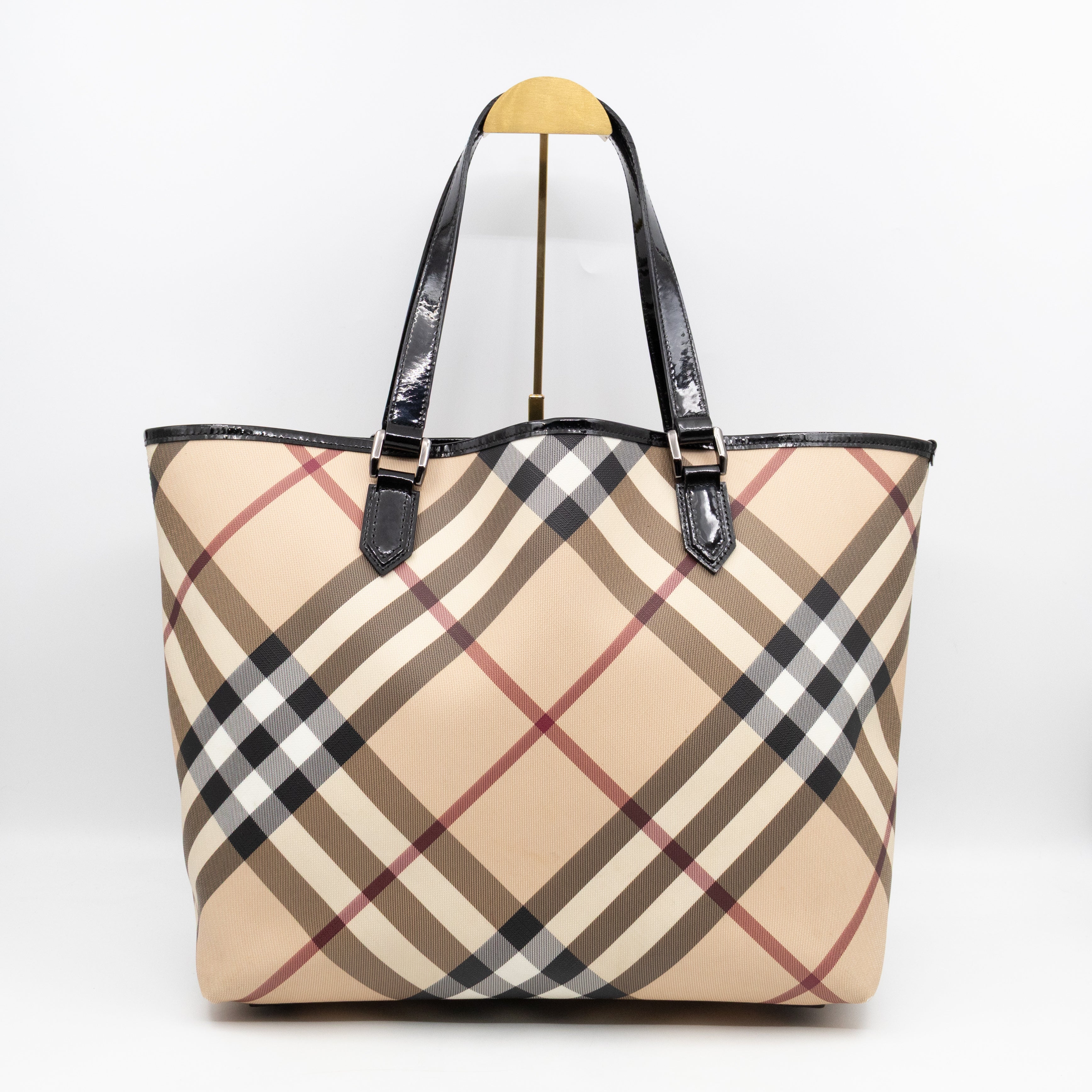 Nickie Tote with Pouch Supernova Check