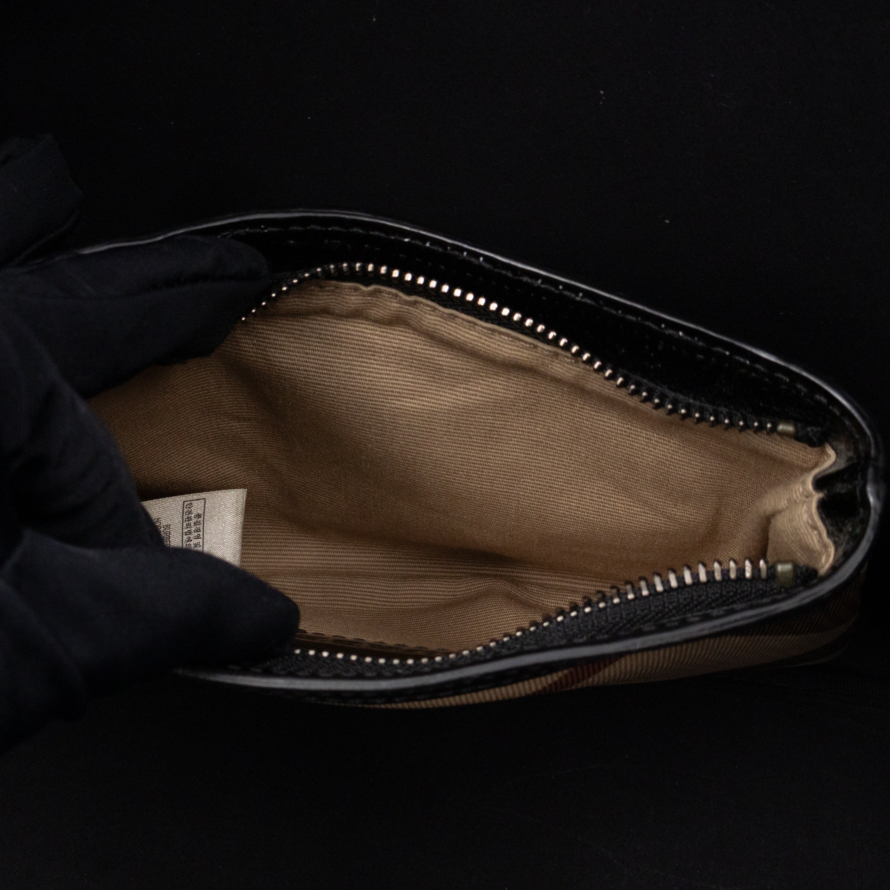 Nickie Tote with Pouch Supernova Check