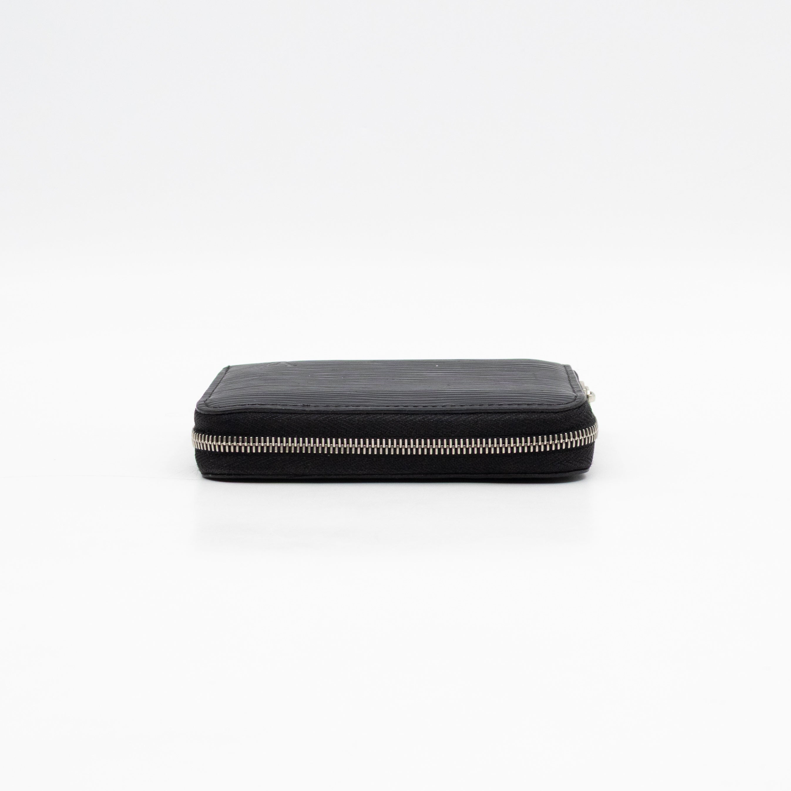 Zippy Coin Purse Black Epi Leather