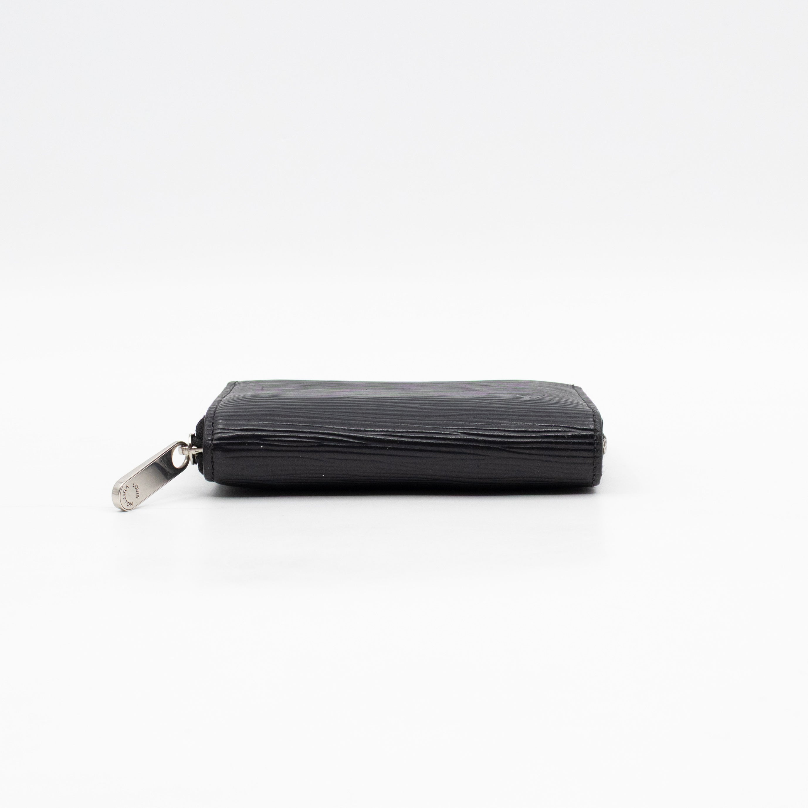 Zippy Coin Purse Black Epi Leather