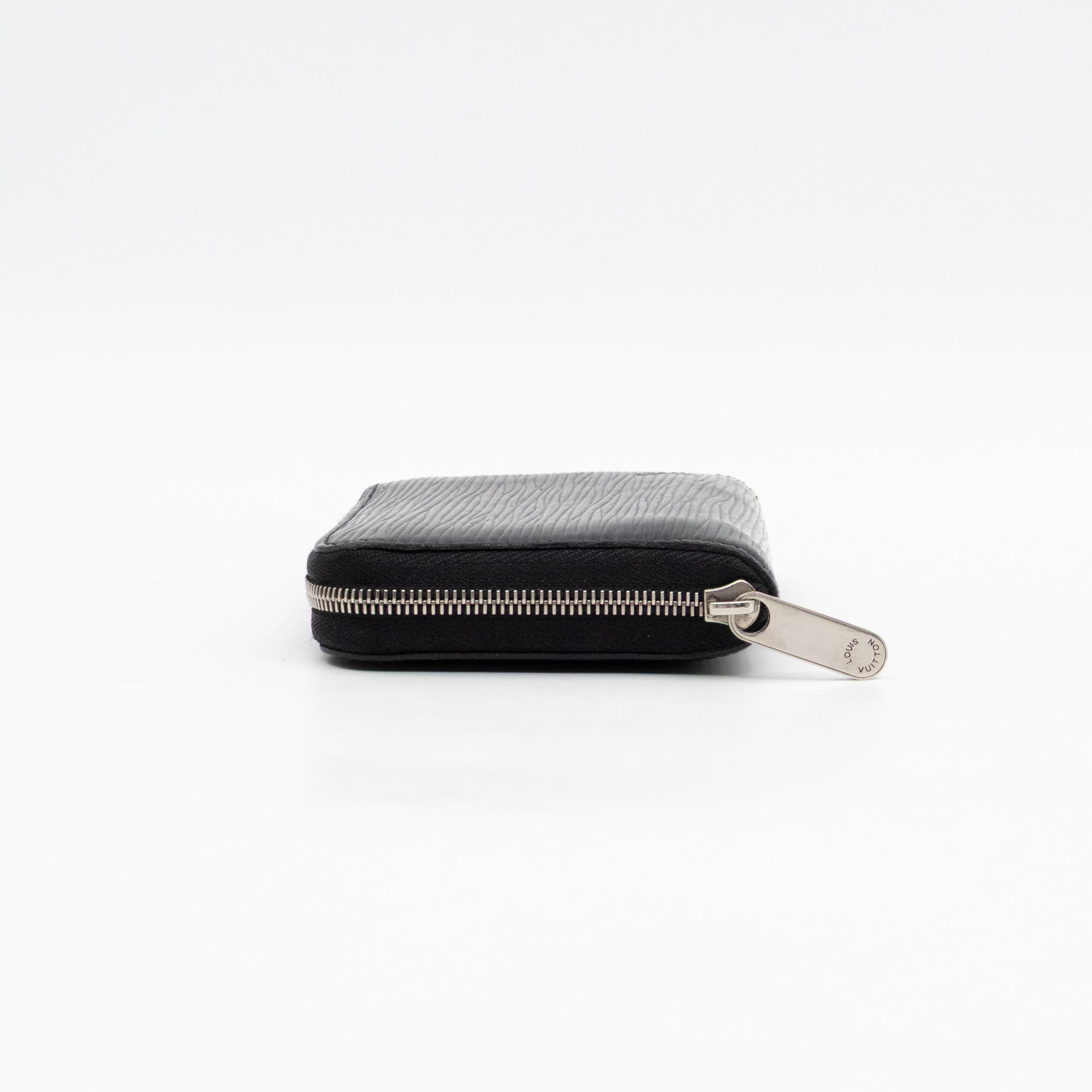 Zippy Coin Purse Black Epi Leather