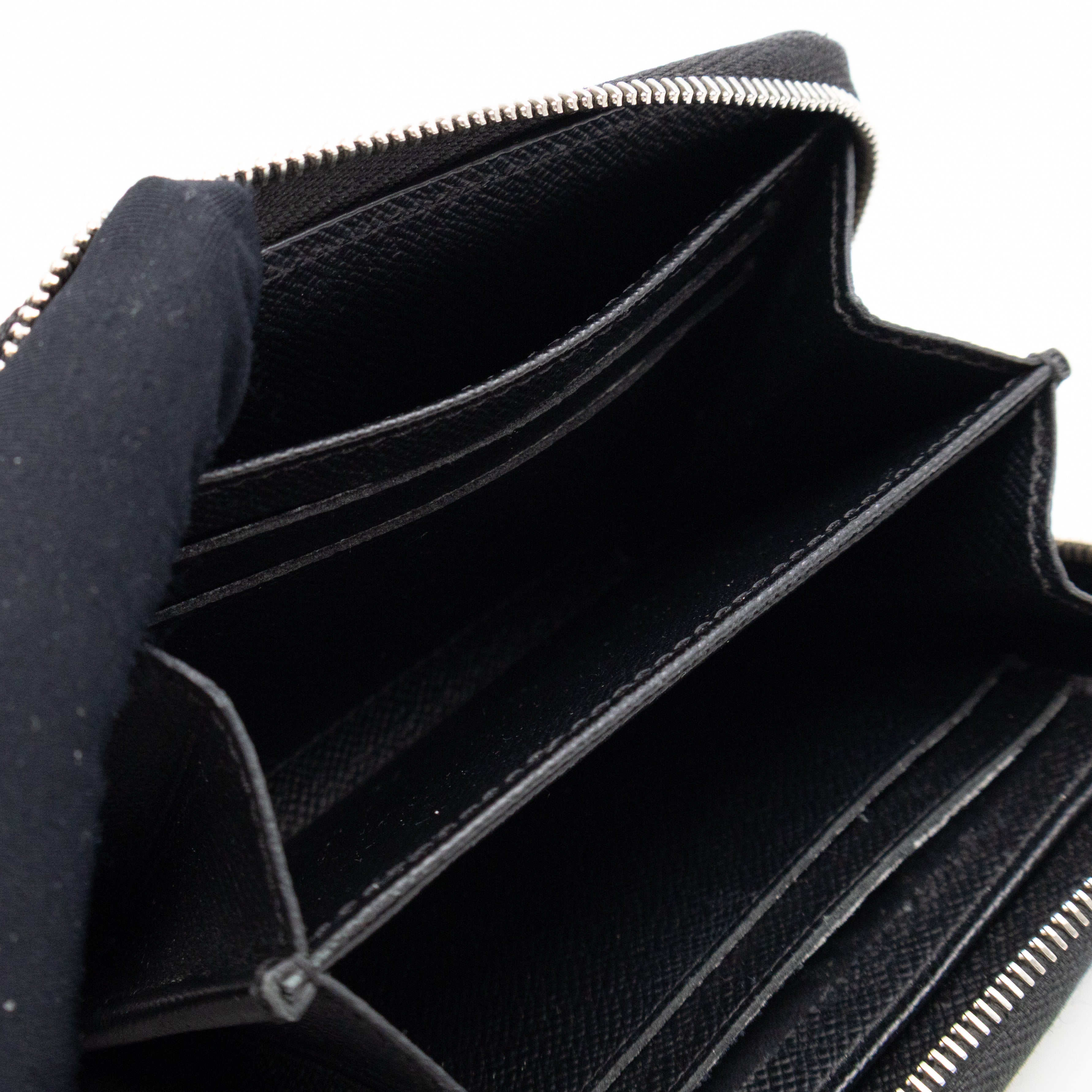 Zippy Coin Purse Black Epi Leather