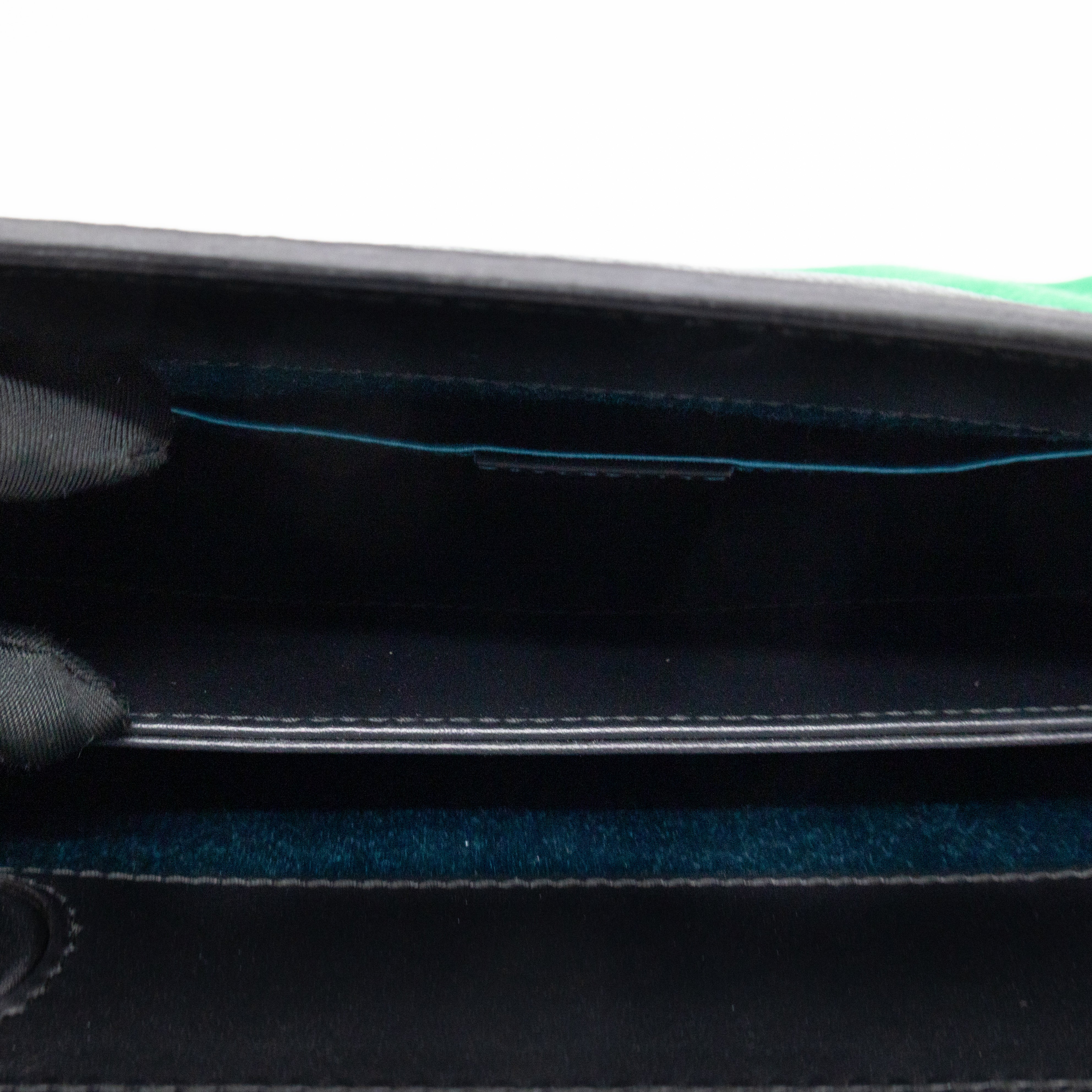 Ophidia Chain GG Small Shoulder Bag Green Suede