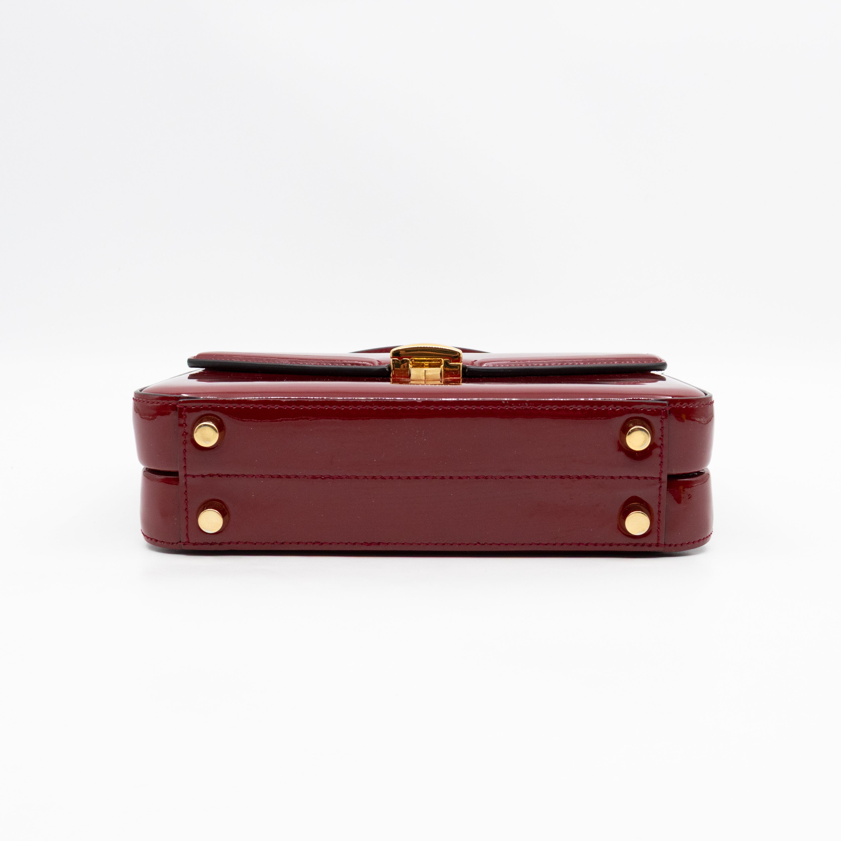 Sylvie 1969 Top Handle Red Patent Leather