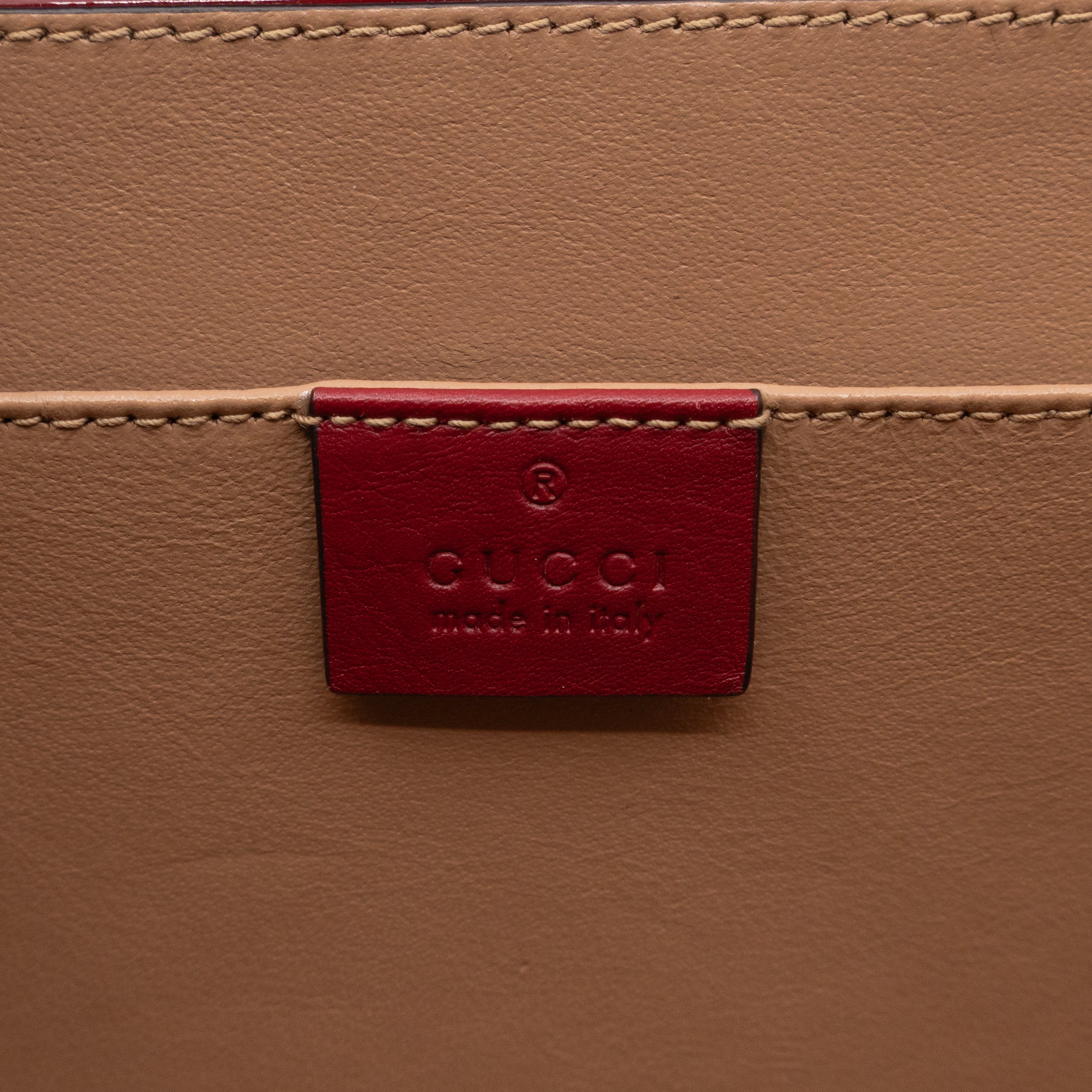 Sylvie 1969 Top Handle Red Patent Leather