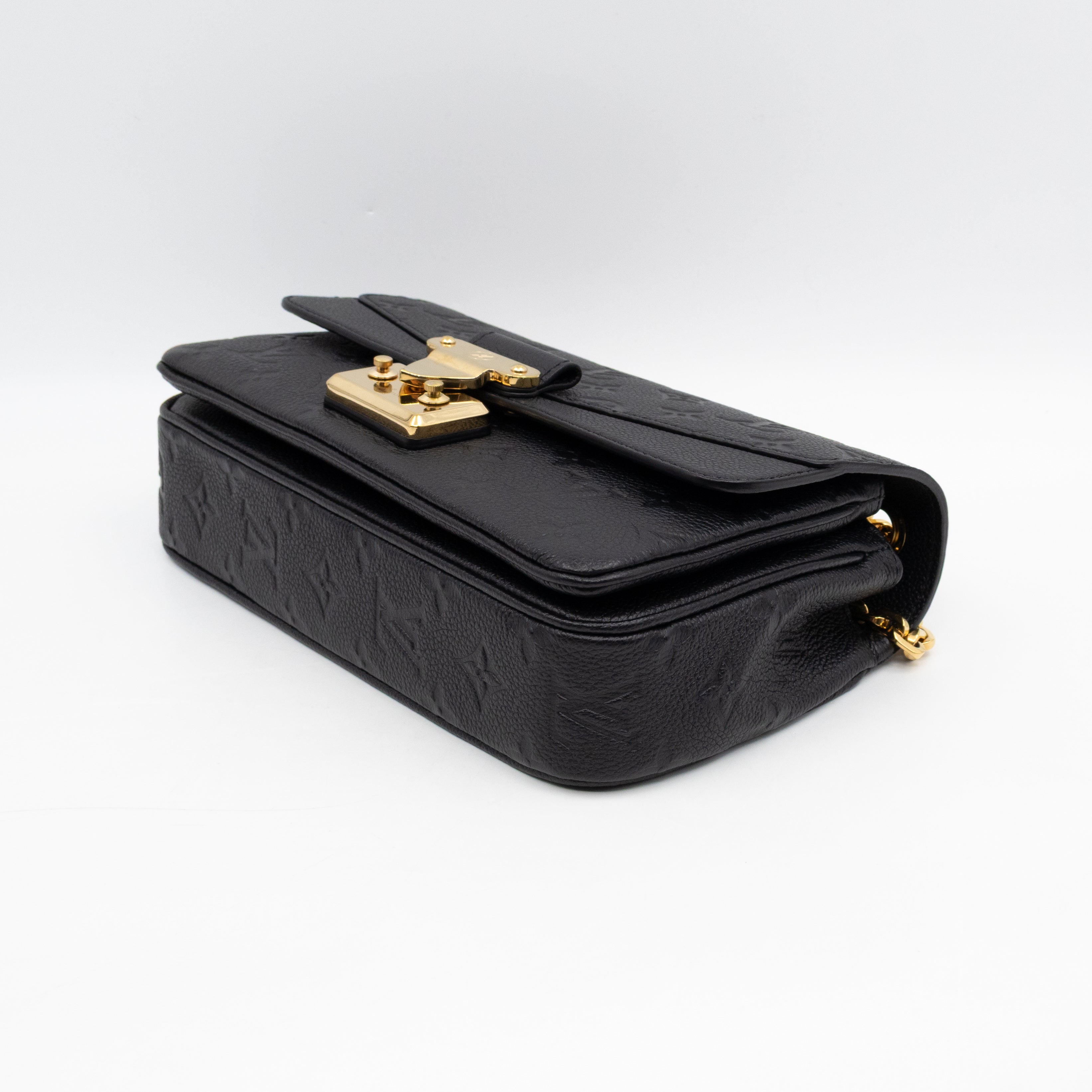 Marceau Black Monogram Empreinte Leather
