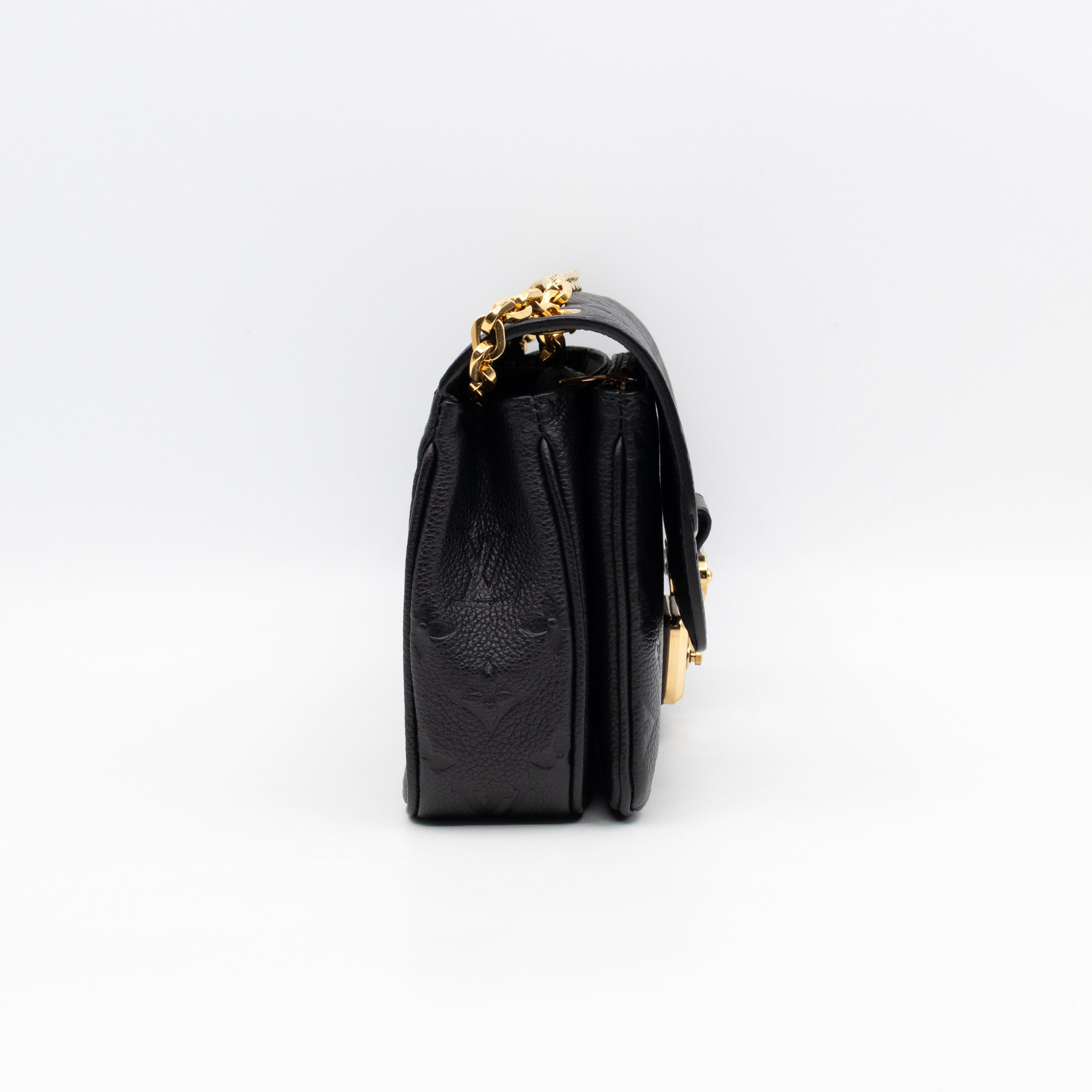 Marceau Black Monogram Empreinte Leather