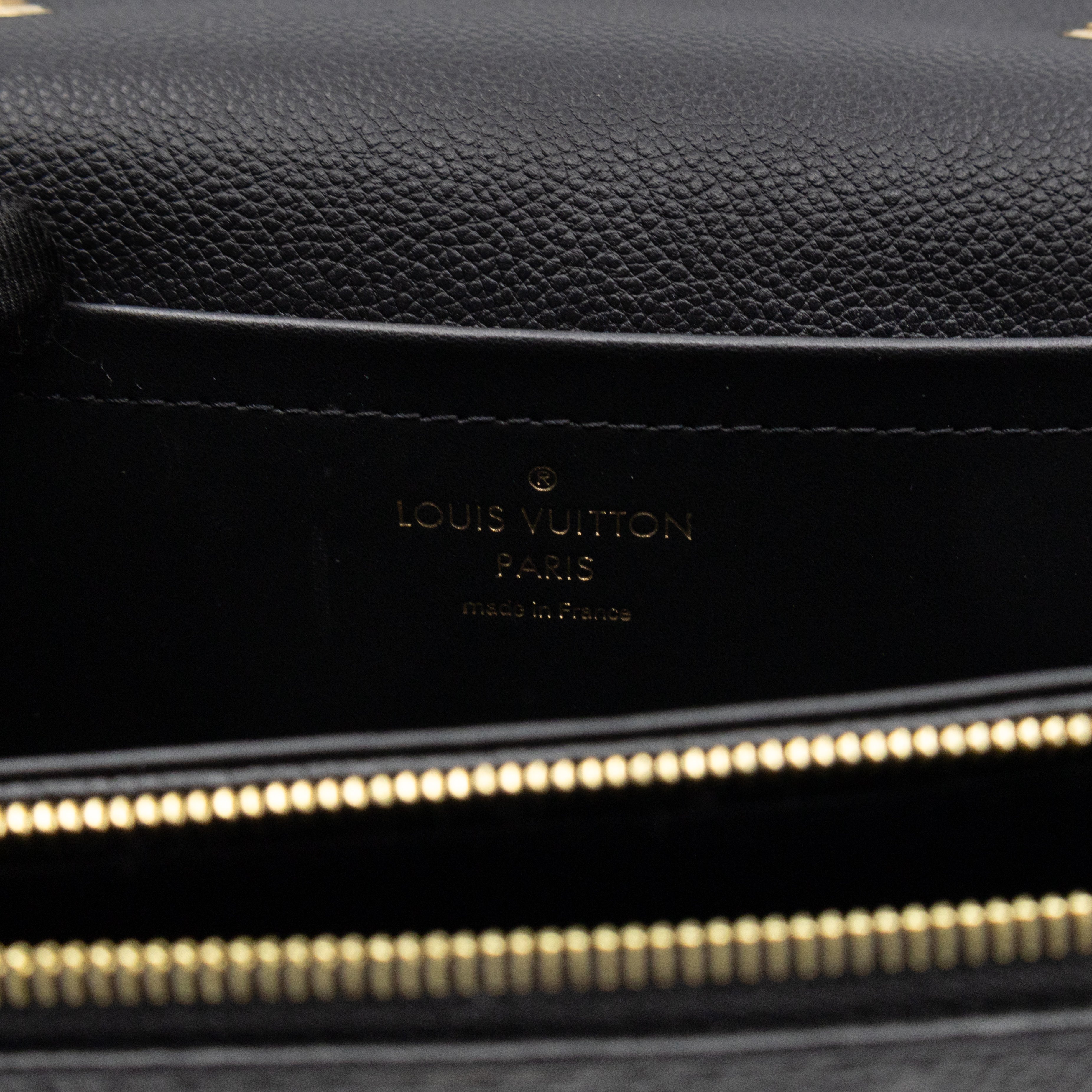 Marceau Black Monogram Empreinte Leather