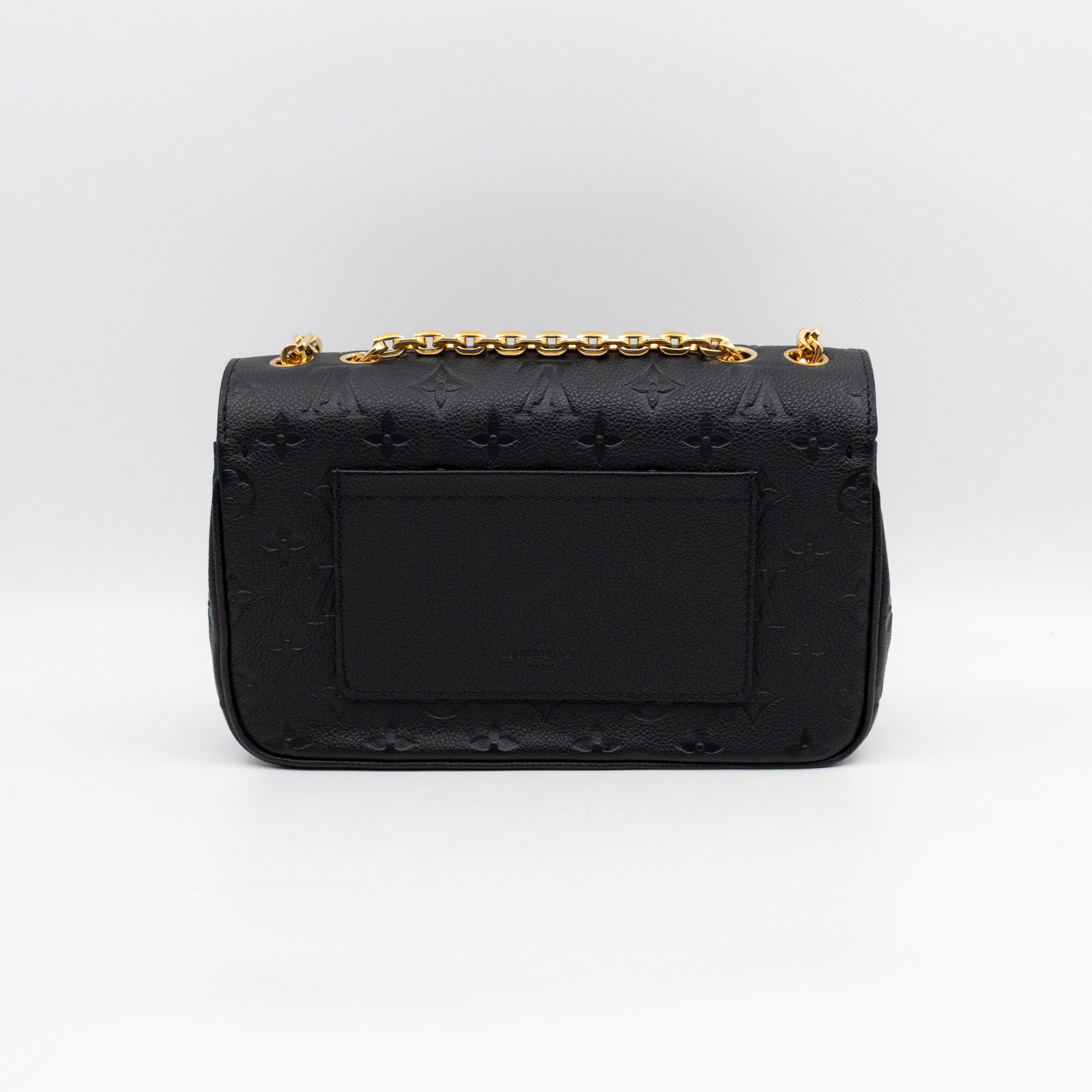 Marceau Black Monogram Empreinte Leather