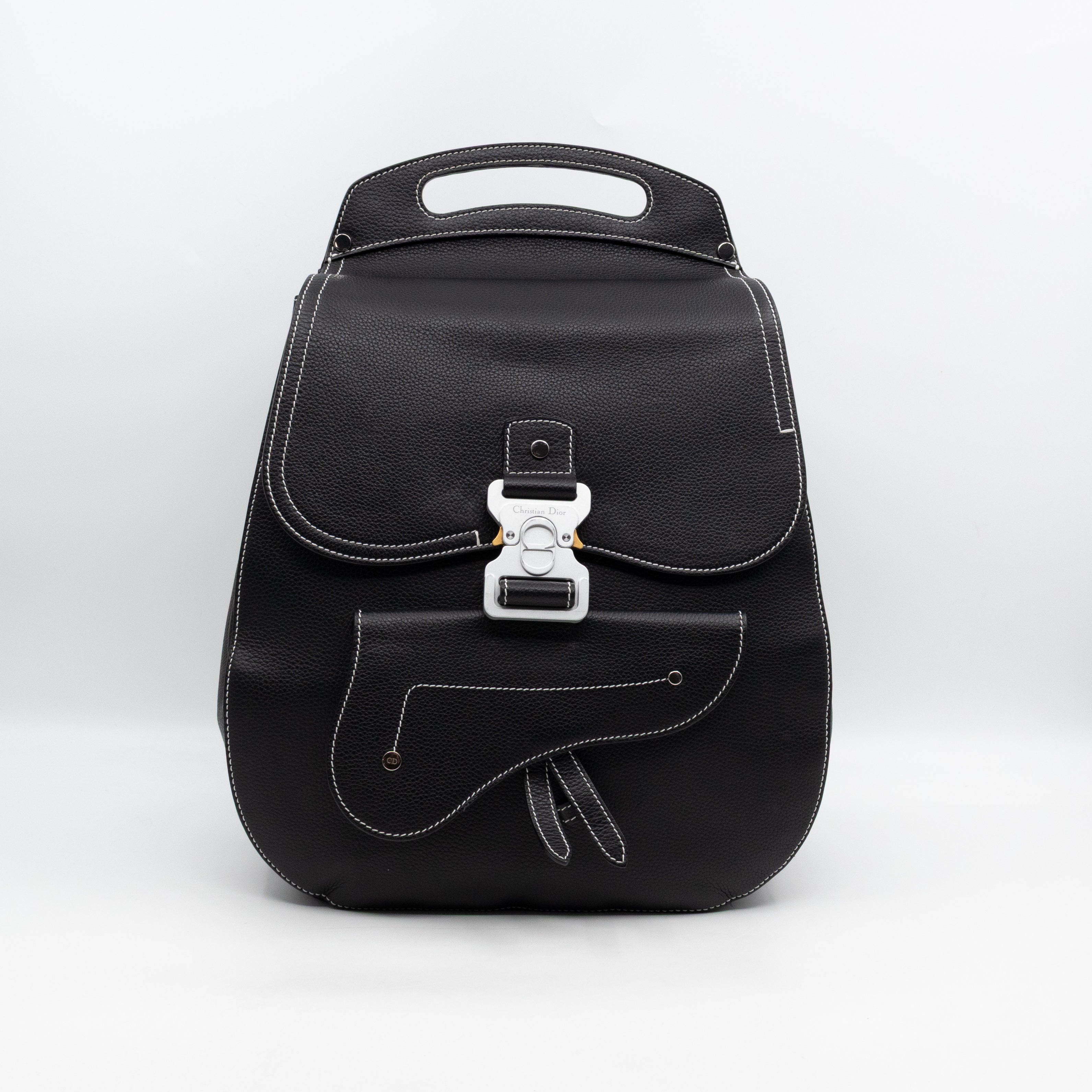 Gallop Backpack Black Leather