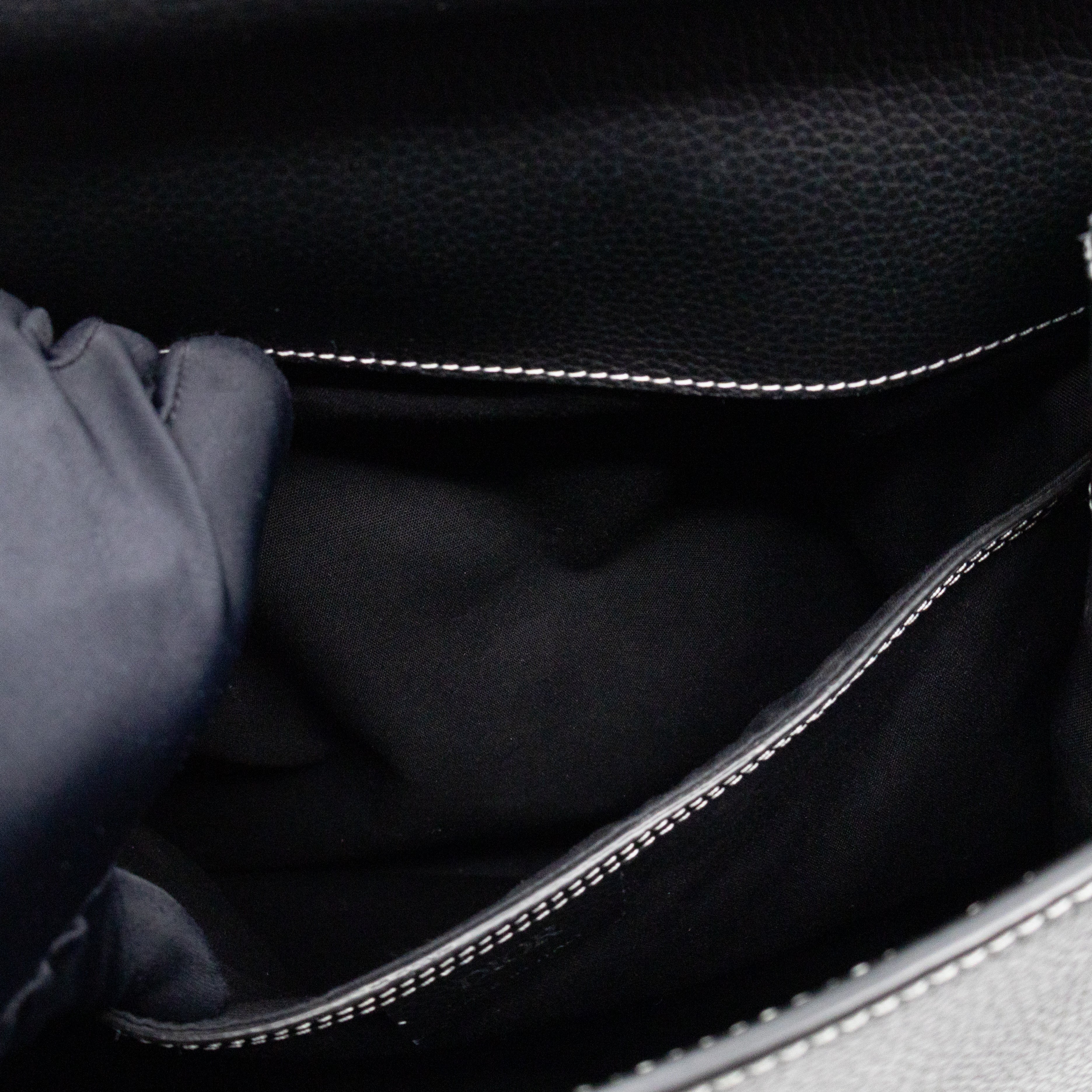 Gallop Backpack Black Leather