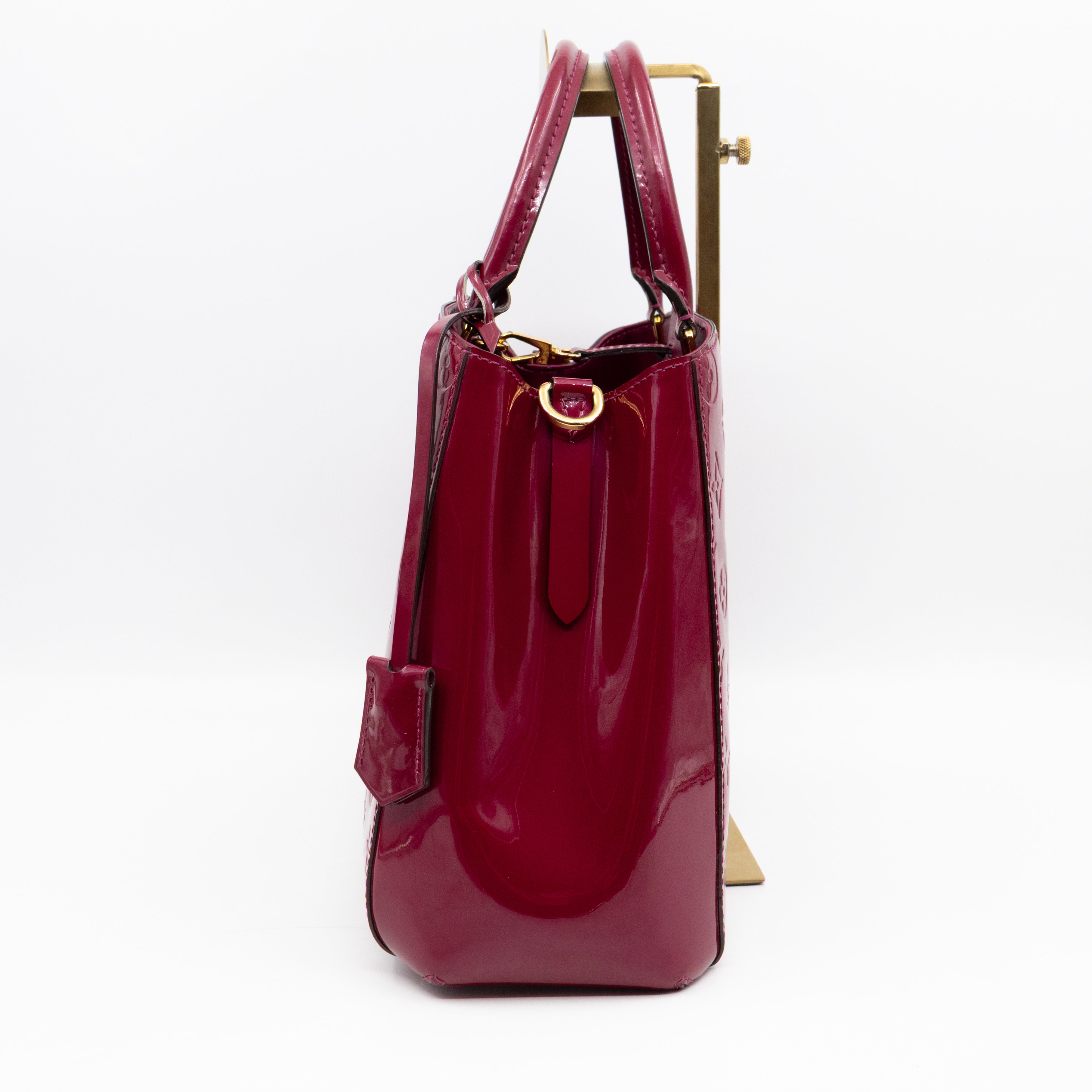 Montaigne MM Fuchsia Vernis