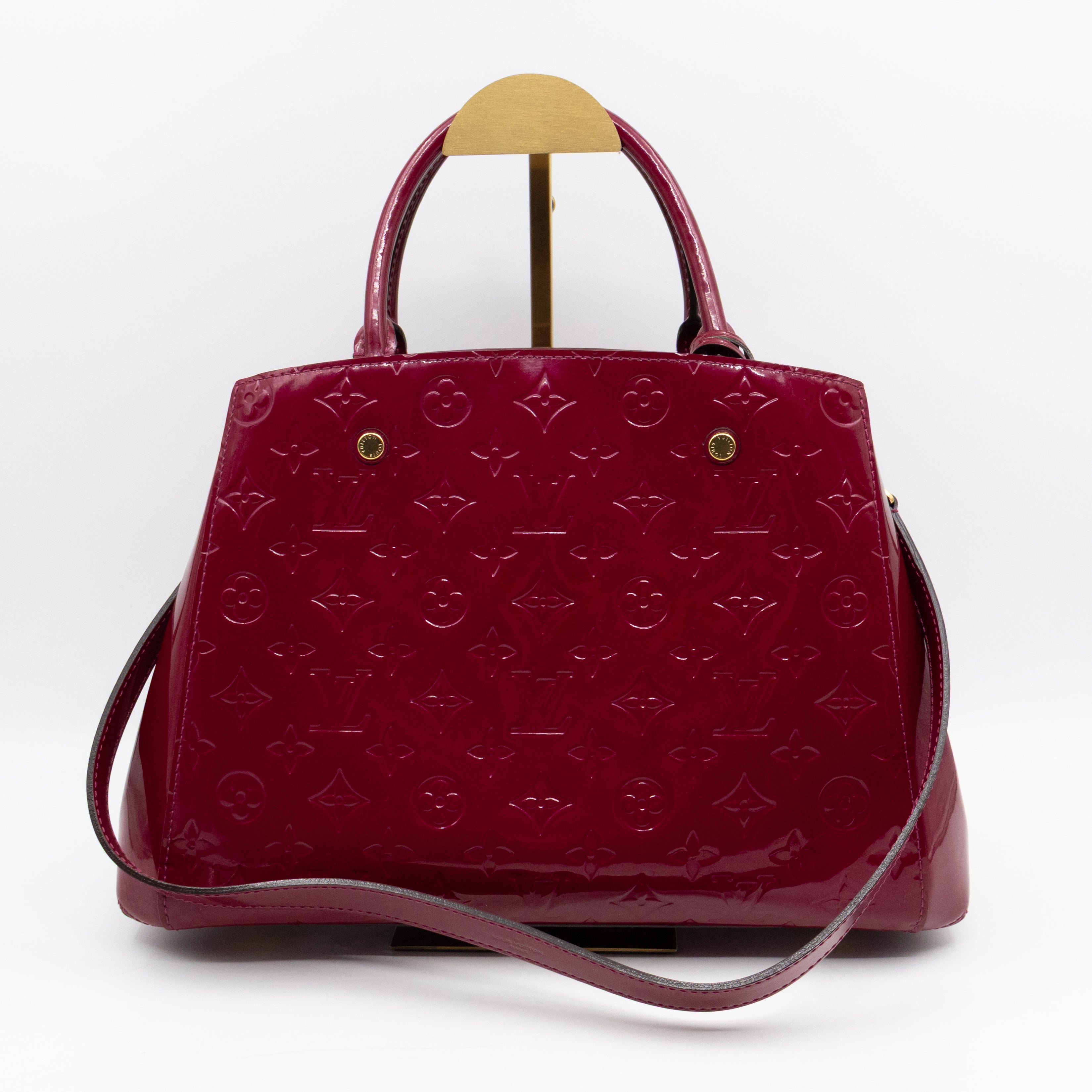 Montaigne MM Fuchsia Vernis