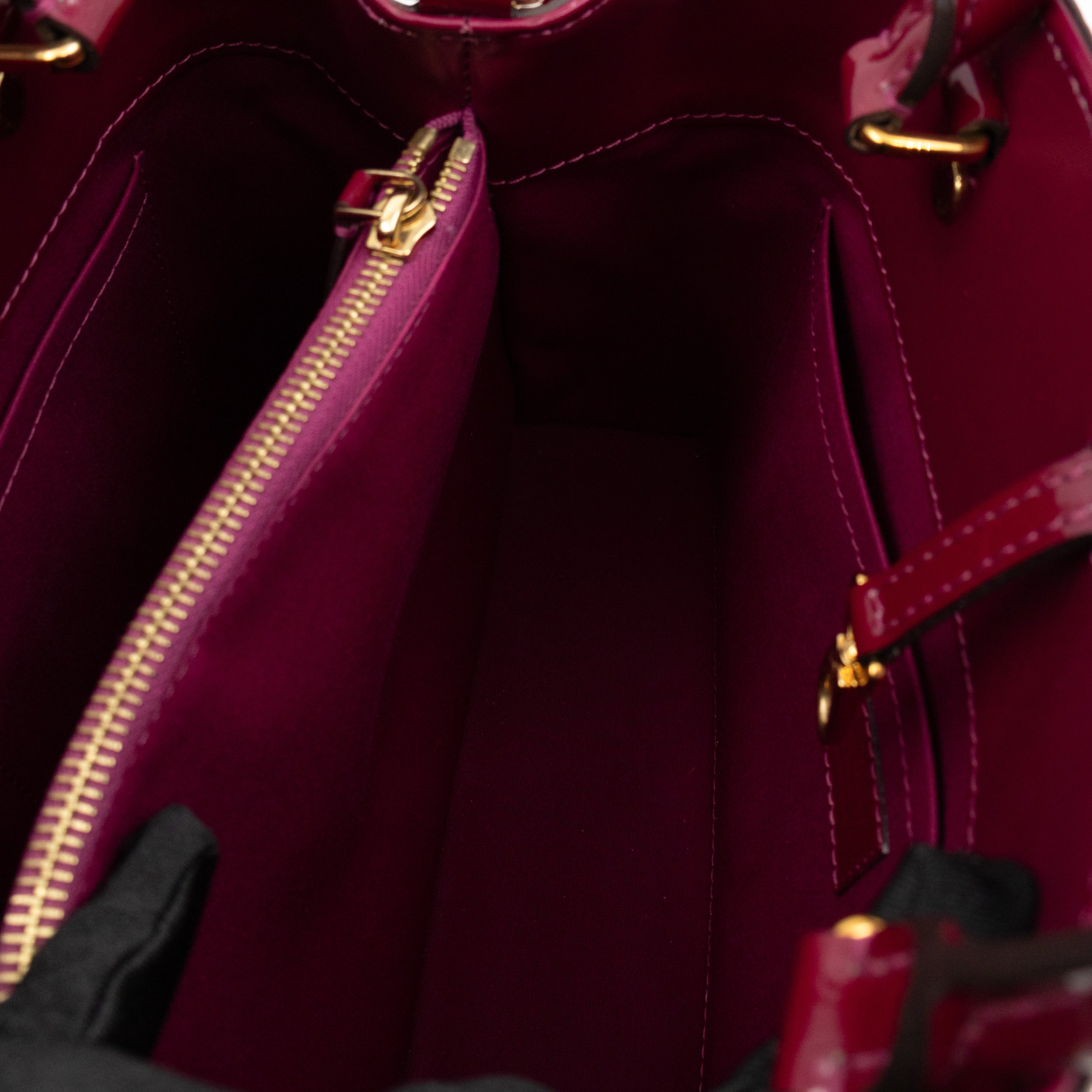 Montaigne MM Fuchsia Vernis