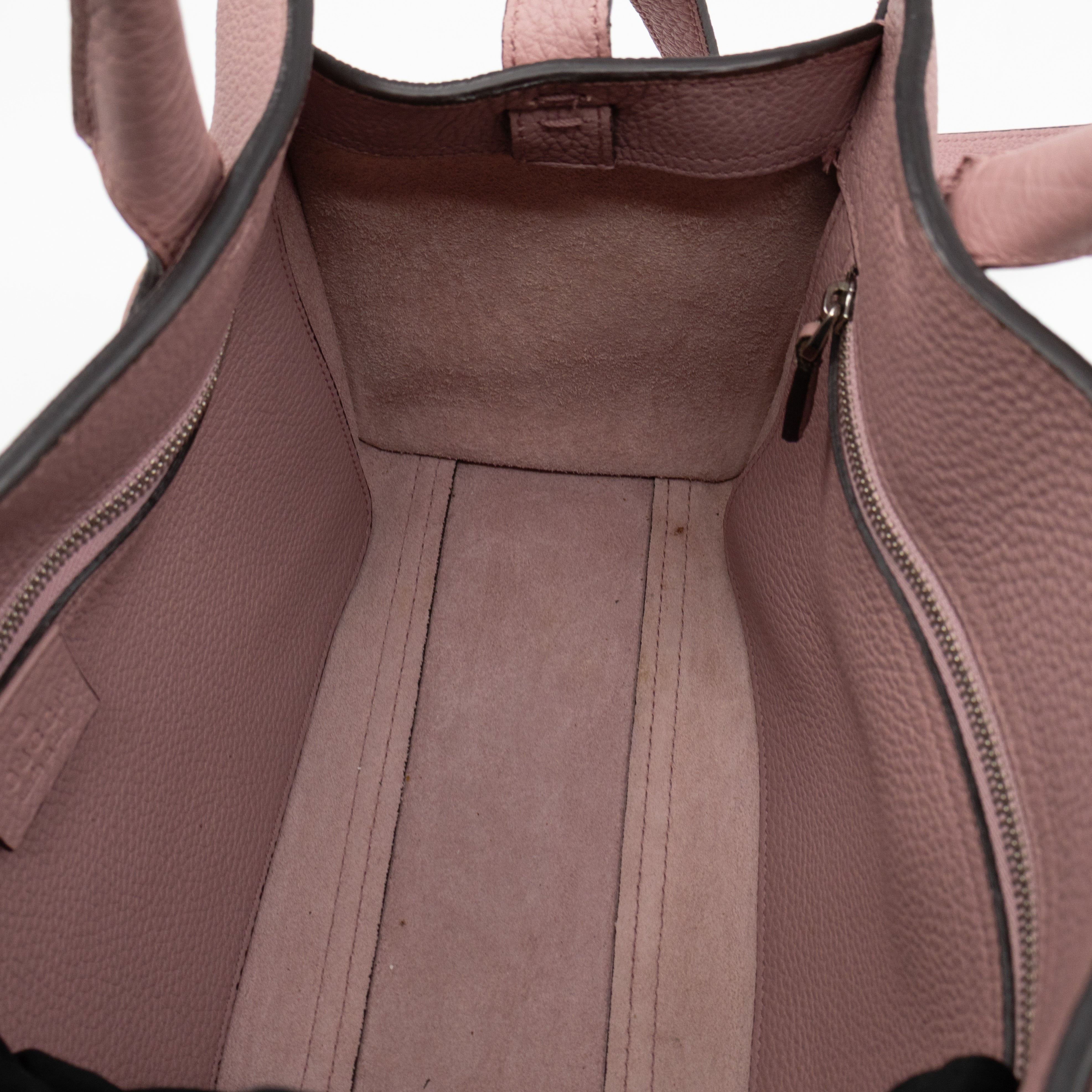 New Jackie Top Handle Bag Pink Leather