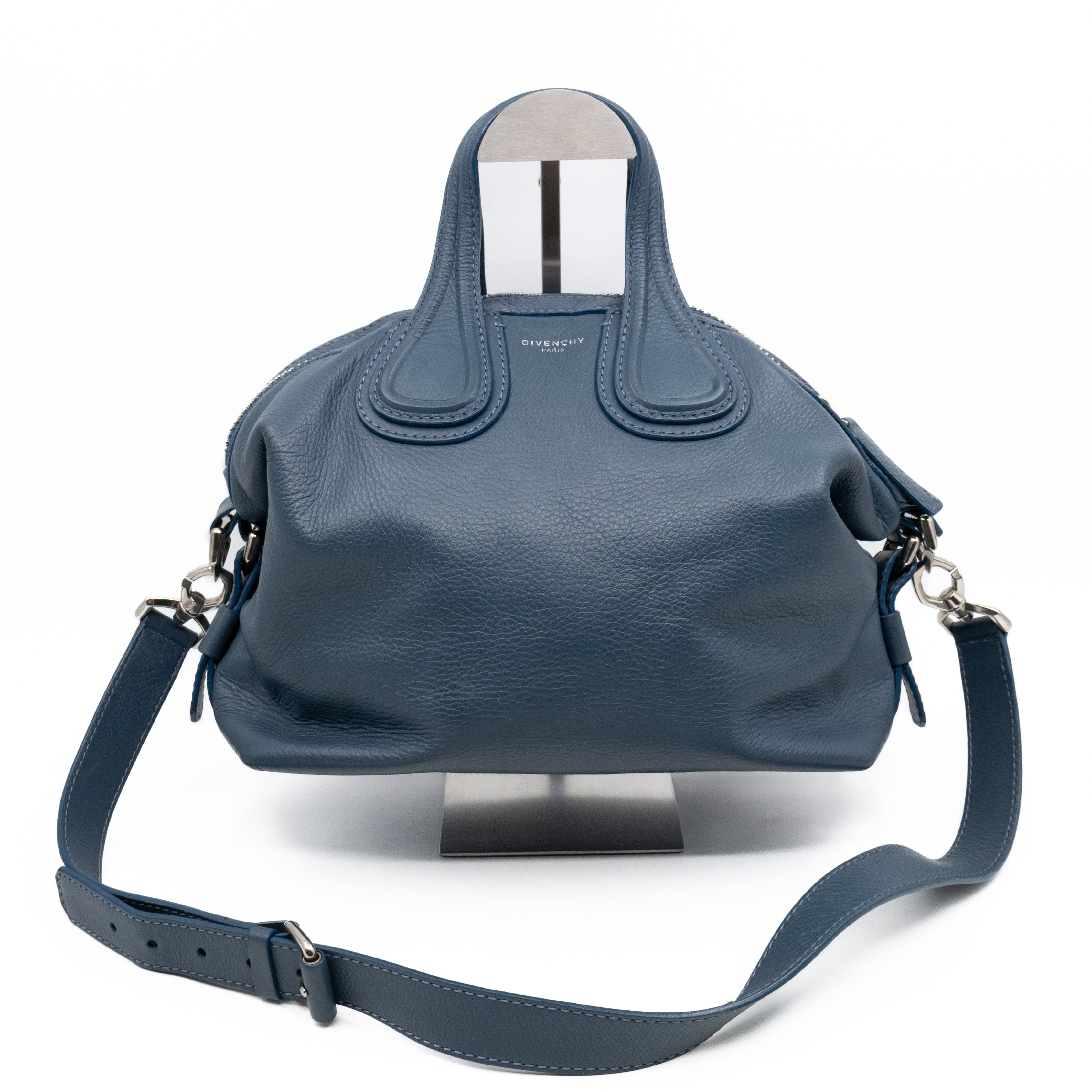 Nightingale Small Blue Leather