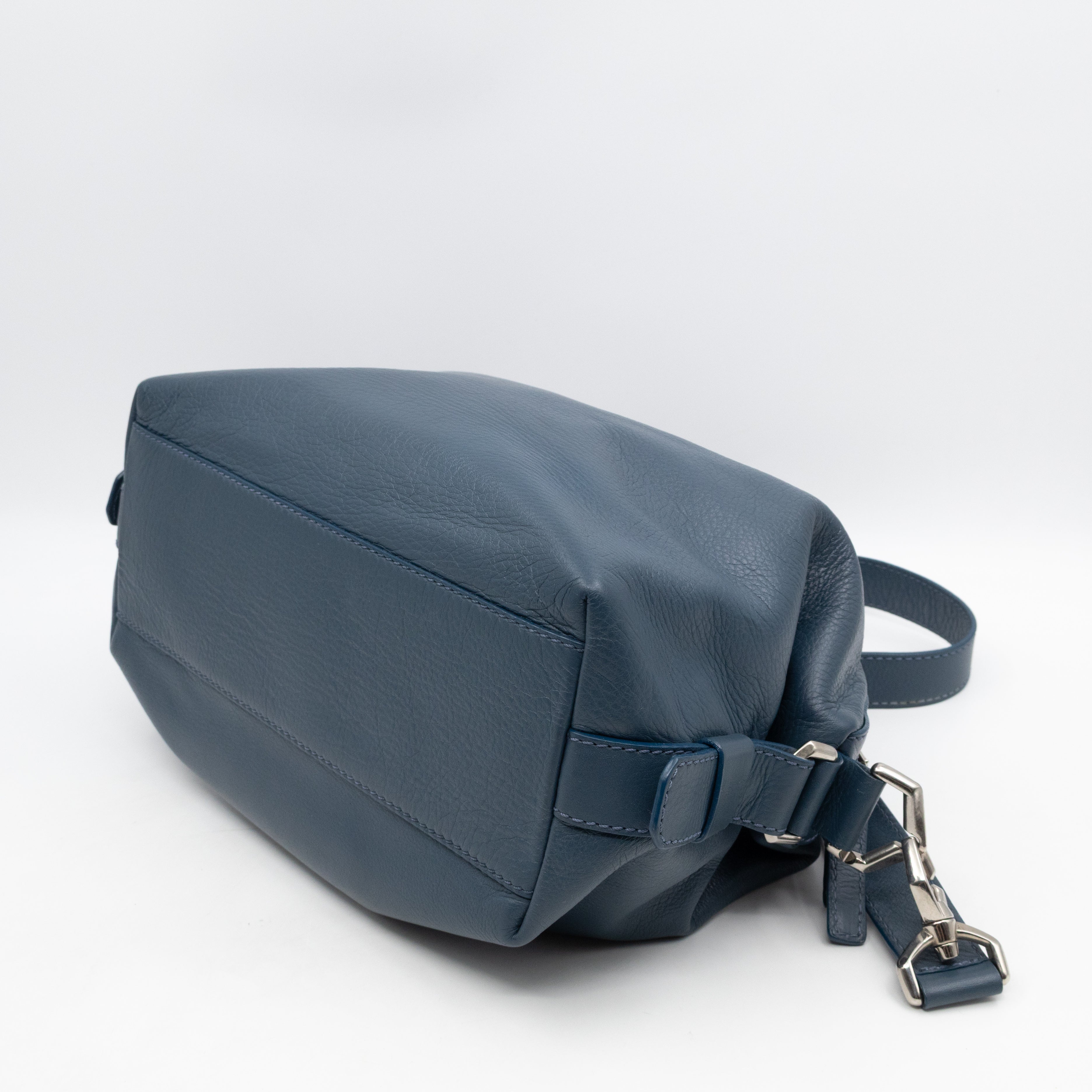 Nightingale Small Blue Leather