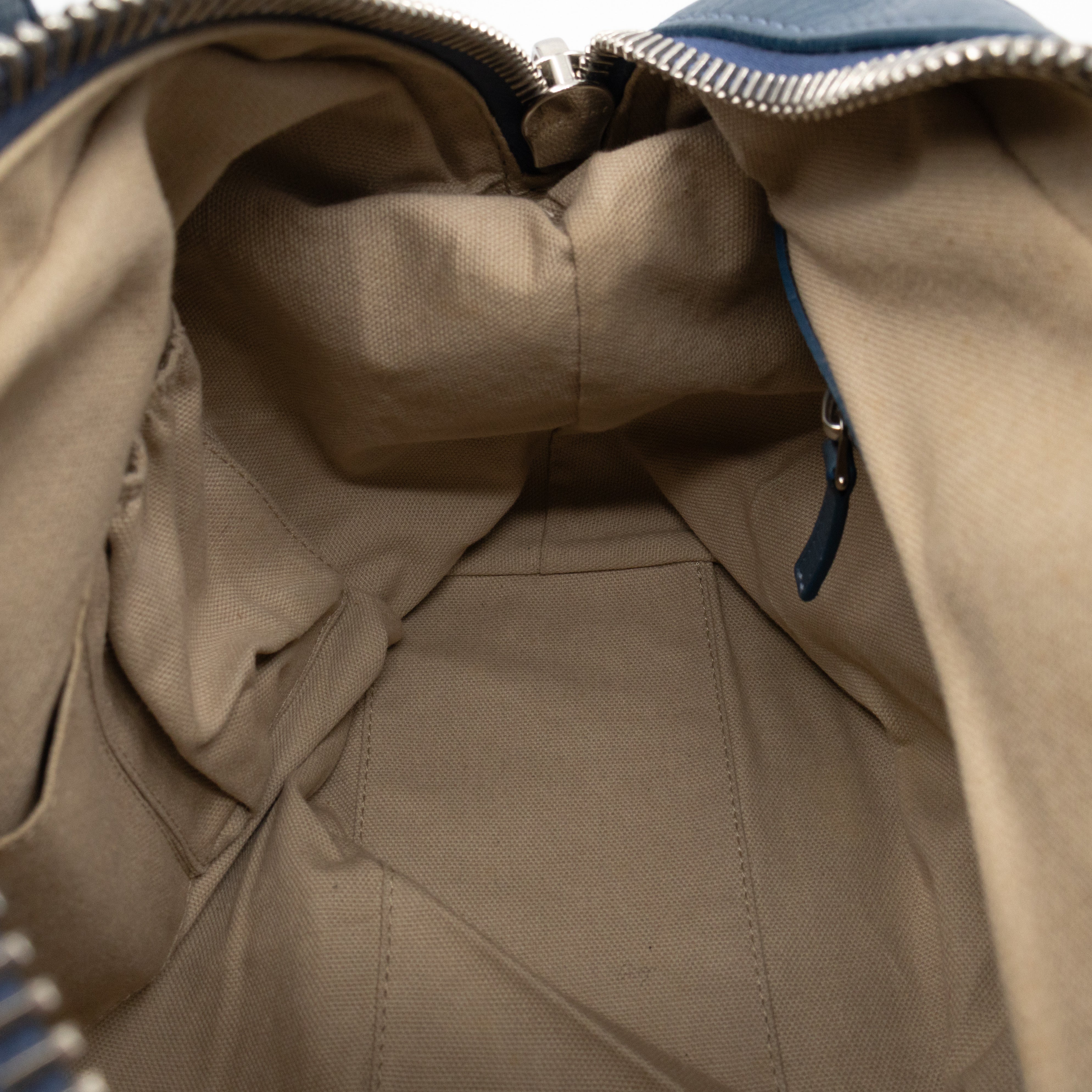 Nightingale Small Blue Leather