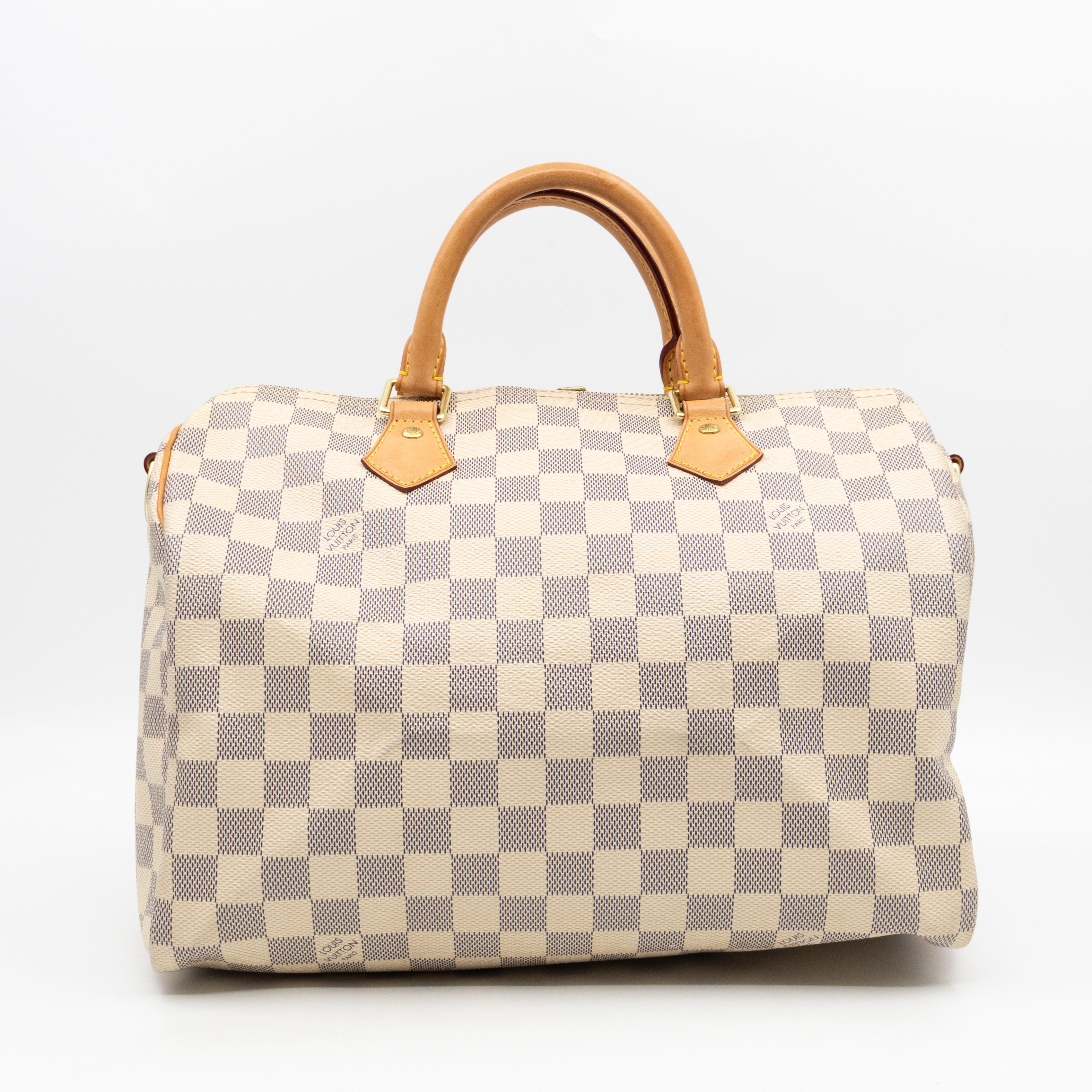 Speedy 30 Bandouliere Damier Azur