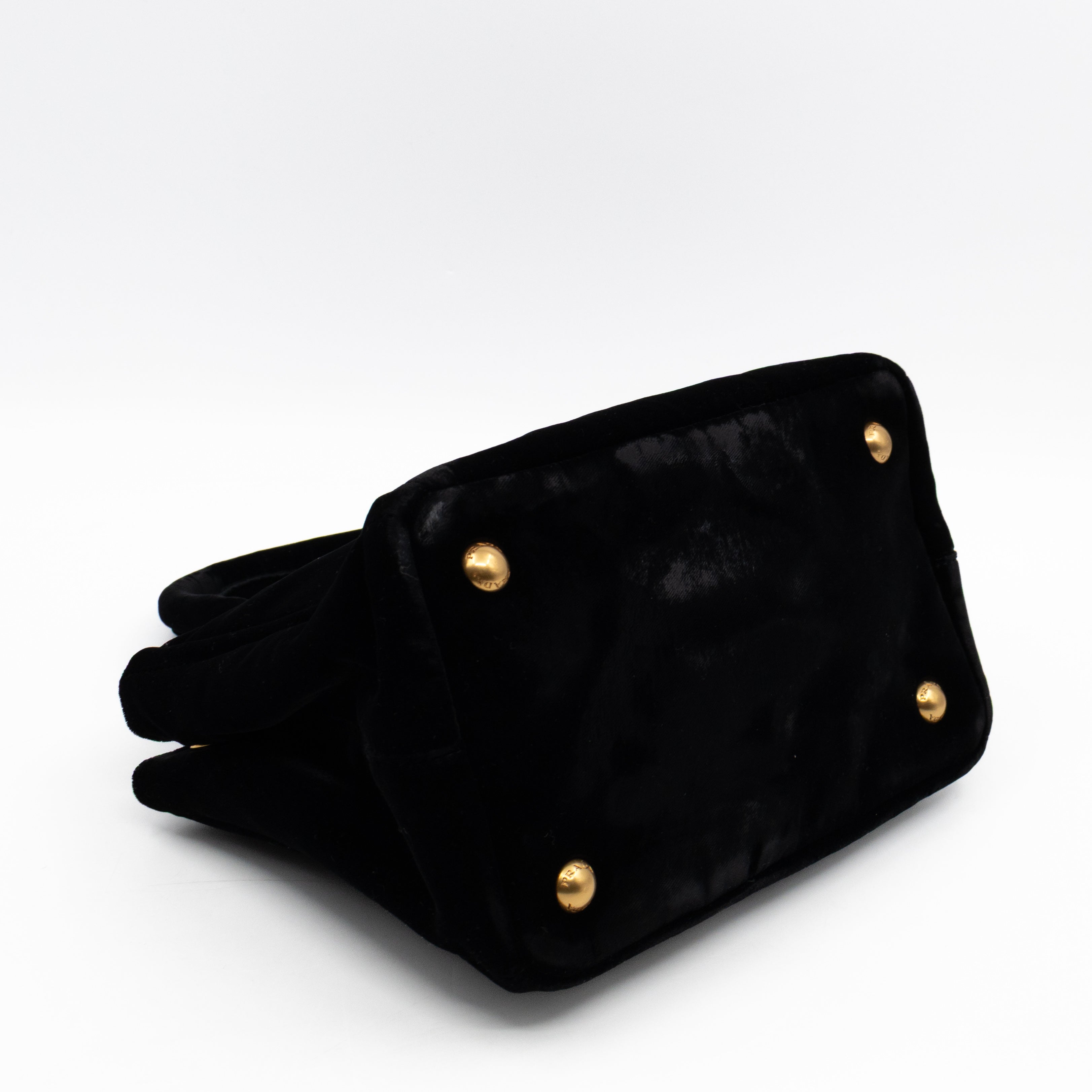 Canapa Mini Tote Bag Black Velvet