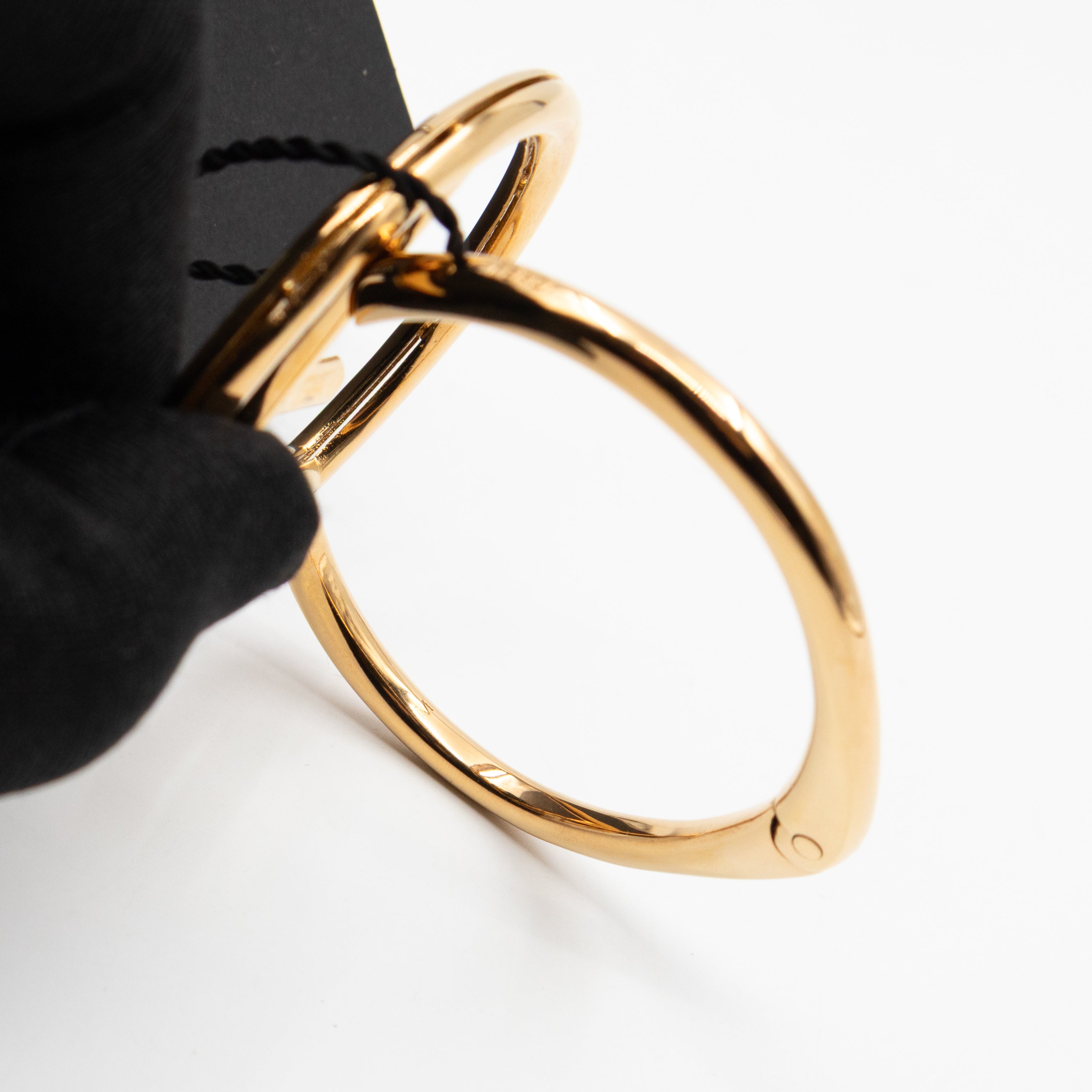 F Is Fendi Cuff Bracelet Gold