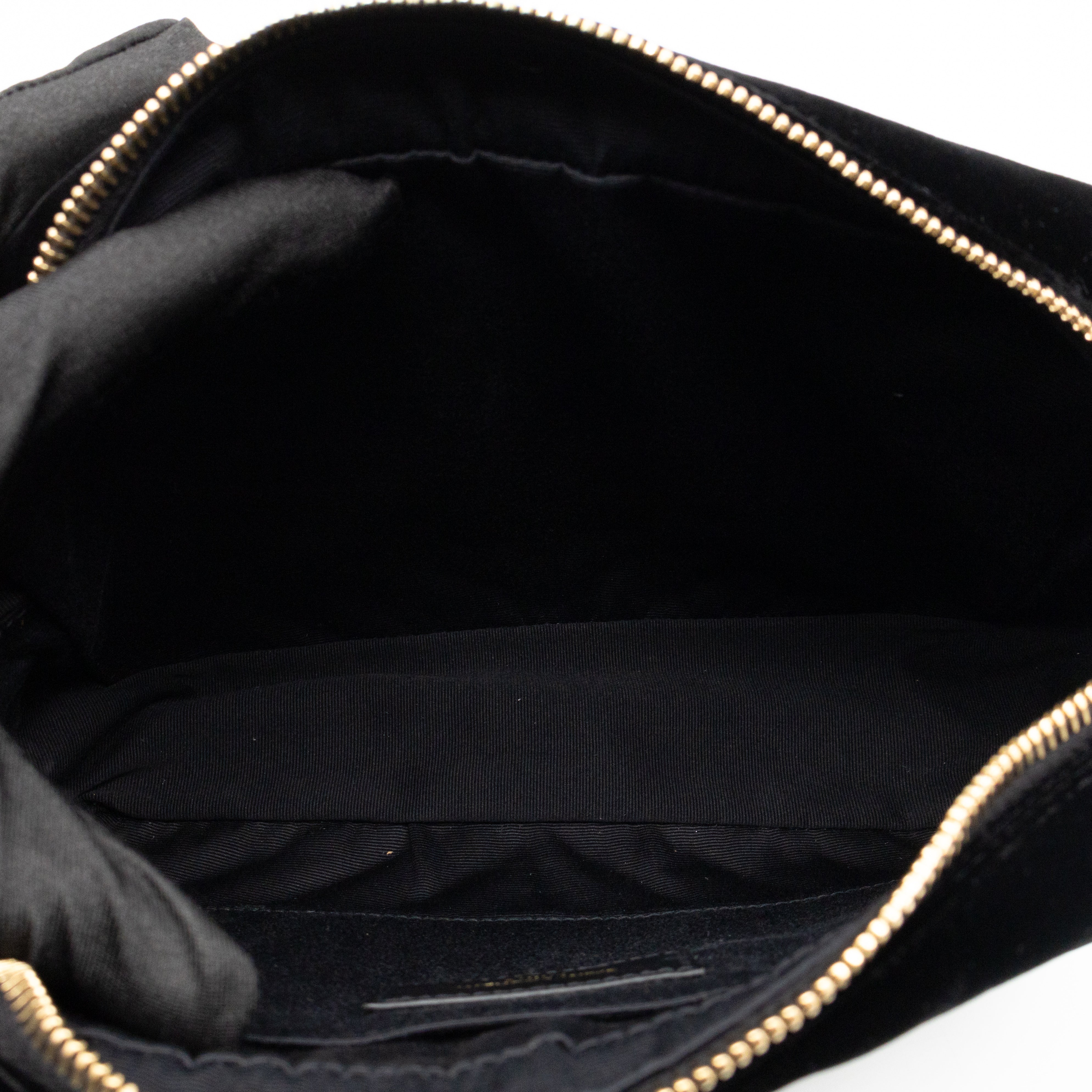 Lou Tassel Camera Bag Black Velvet