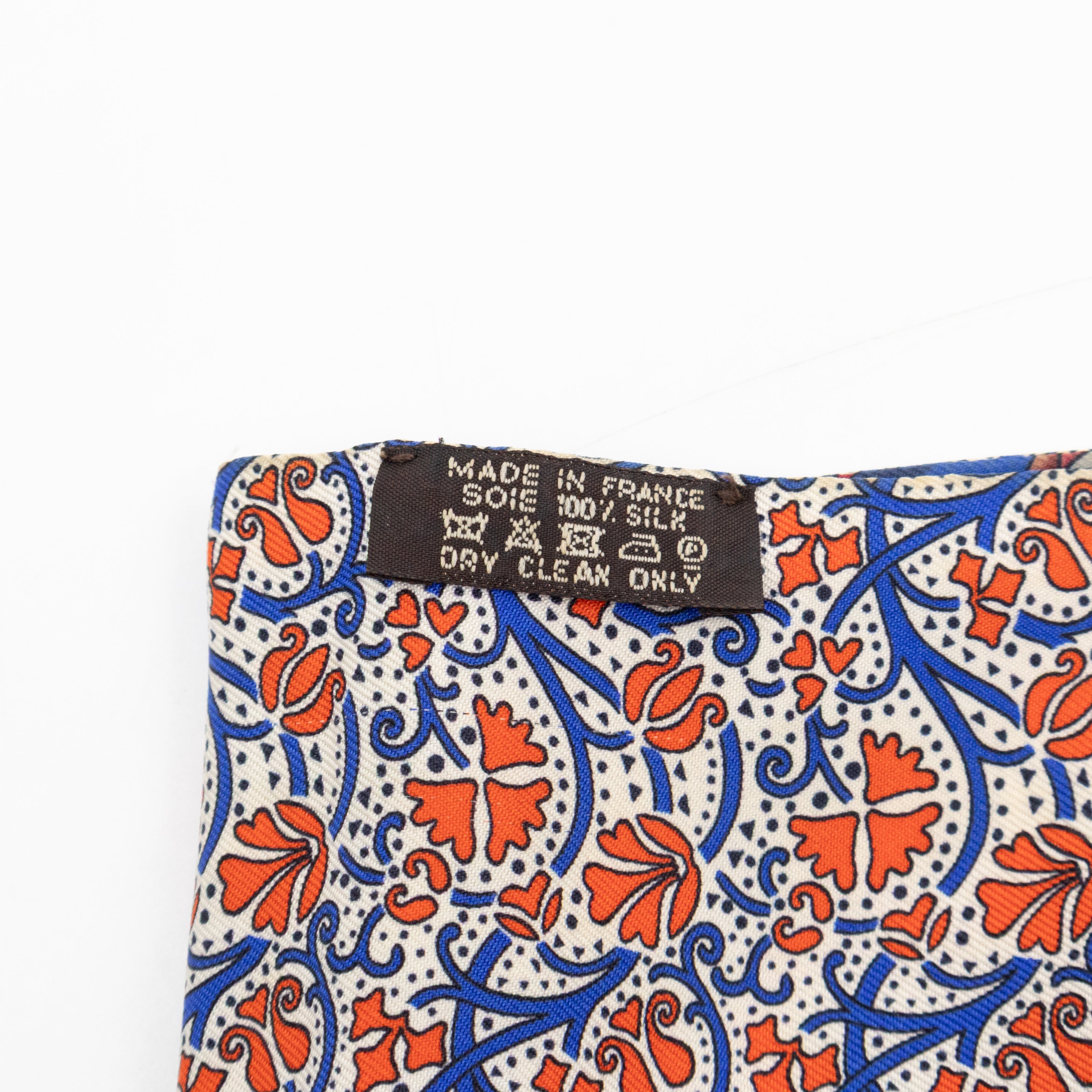 Maxi Twilly Scarf Grand Manege Blue & Red