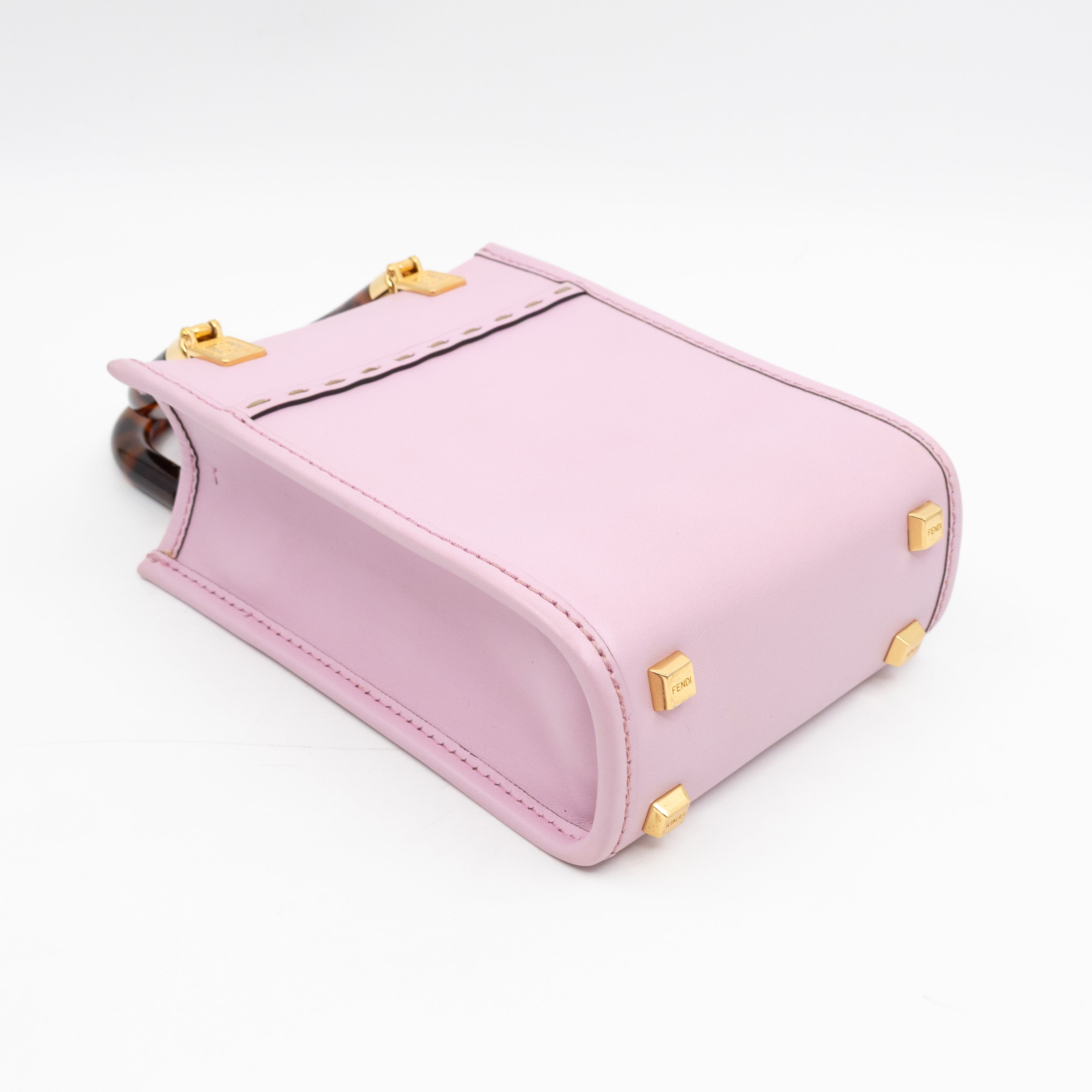Sunshine Mini Pink Smooth Leather