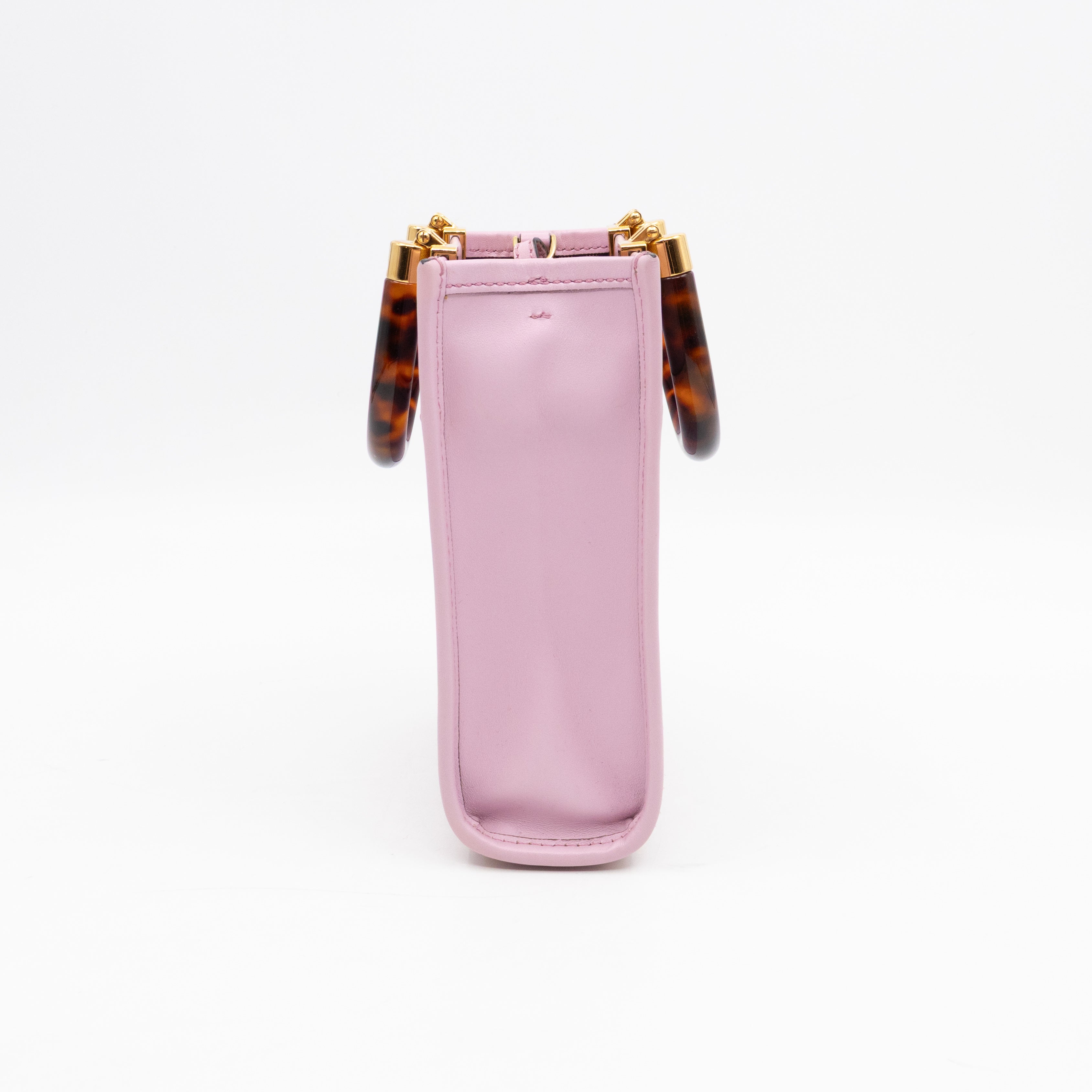 Sunshine Mini Pink Smooth Leather