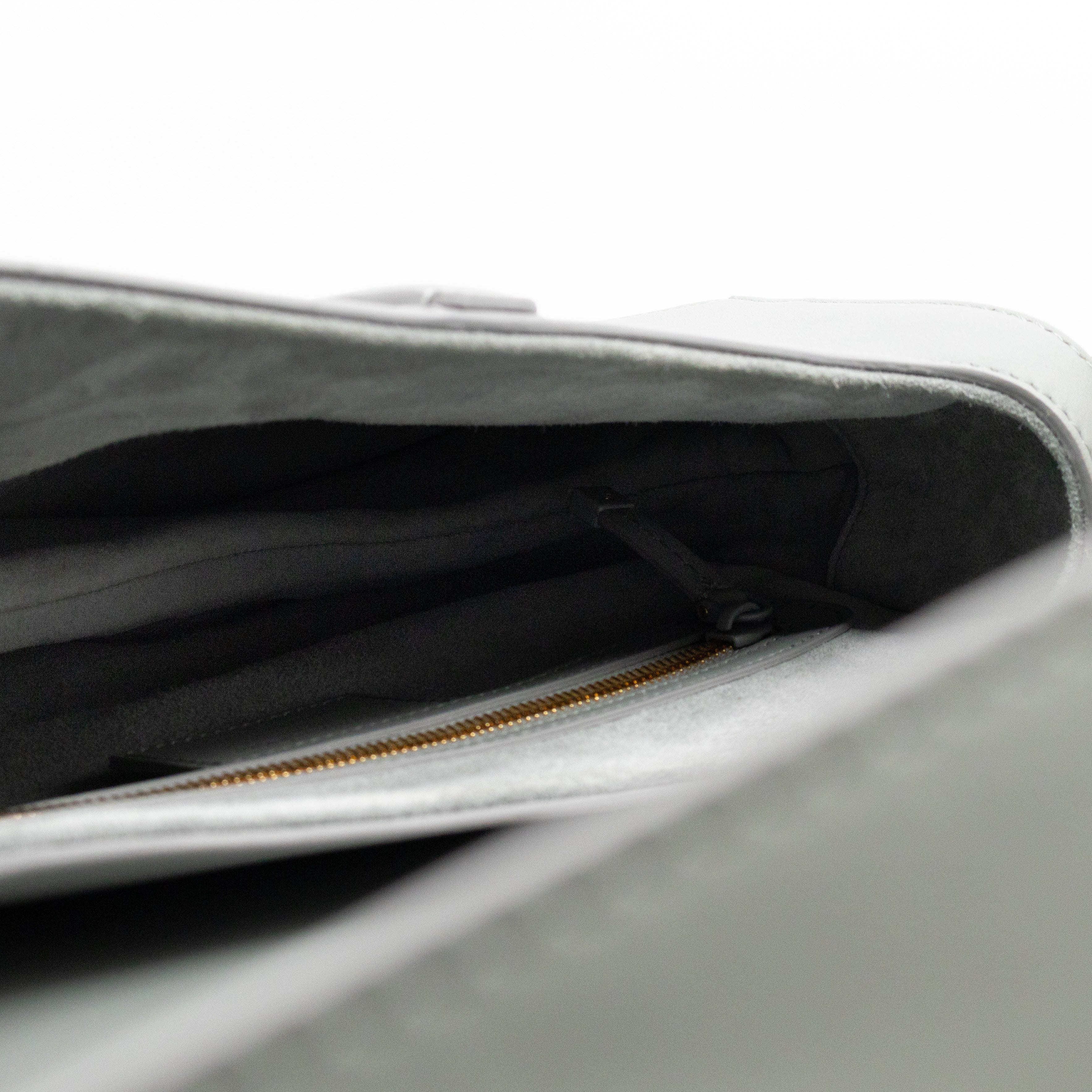 Saddle Bag Dior Grey Stone Ultra Matte Leather