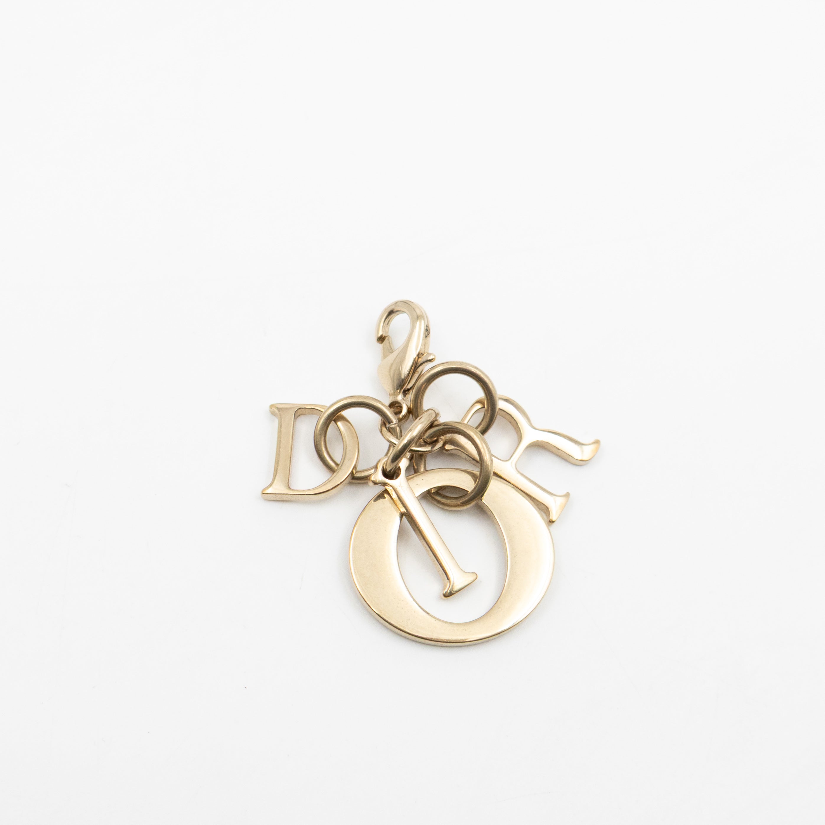 Lady Dior Jasmine Card Holder Red Patent Leather