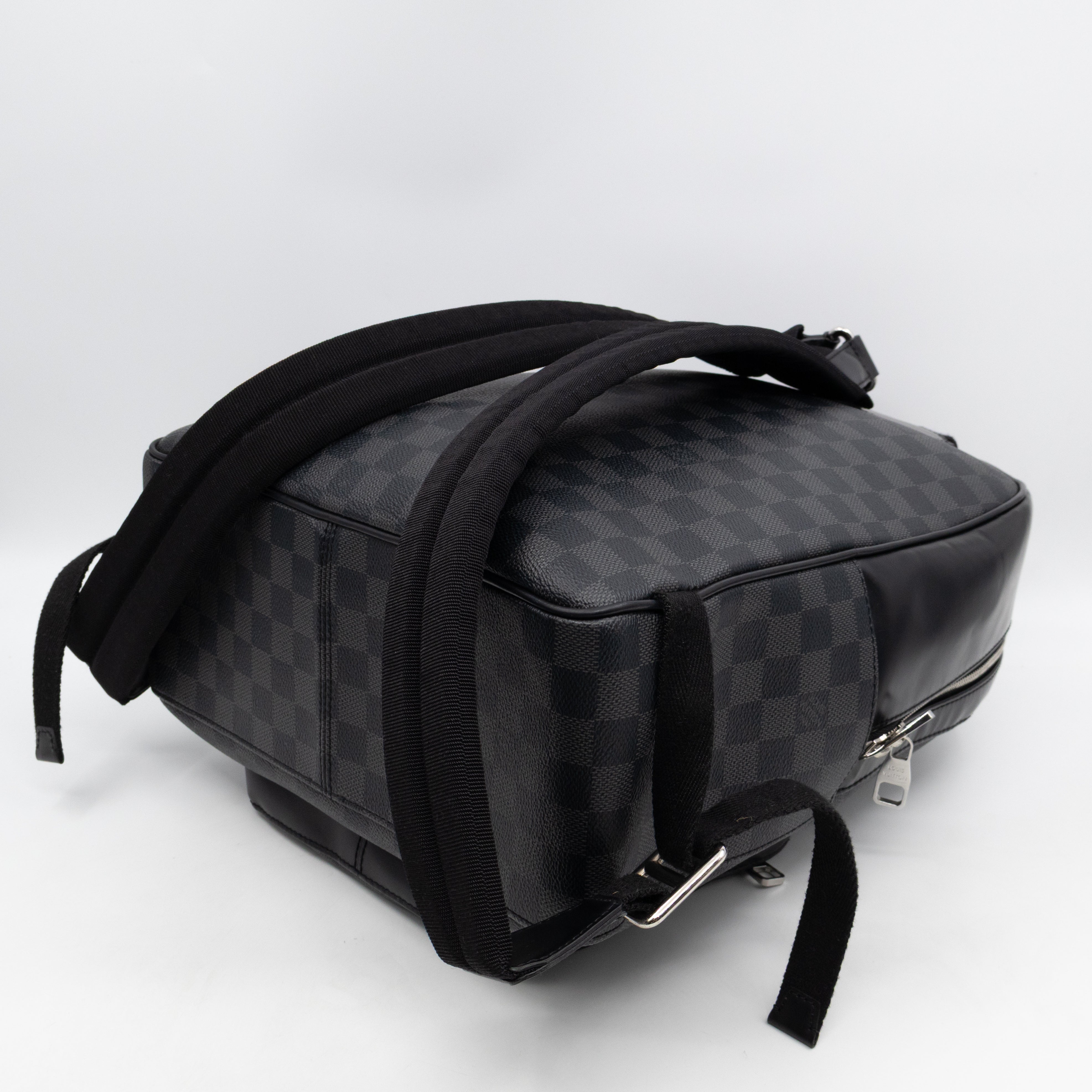 Josh Backpack Damier Graphite