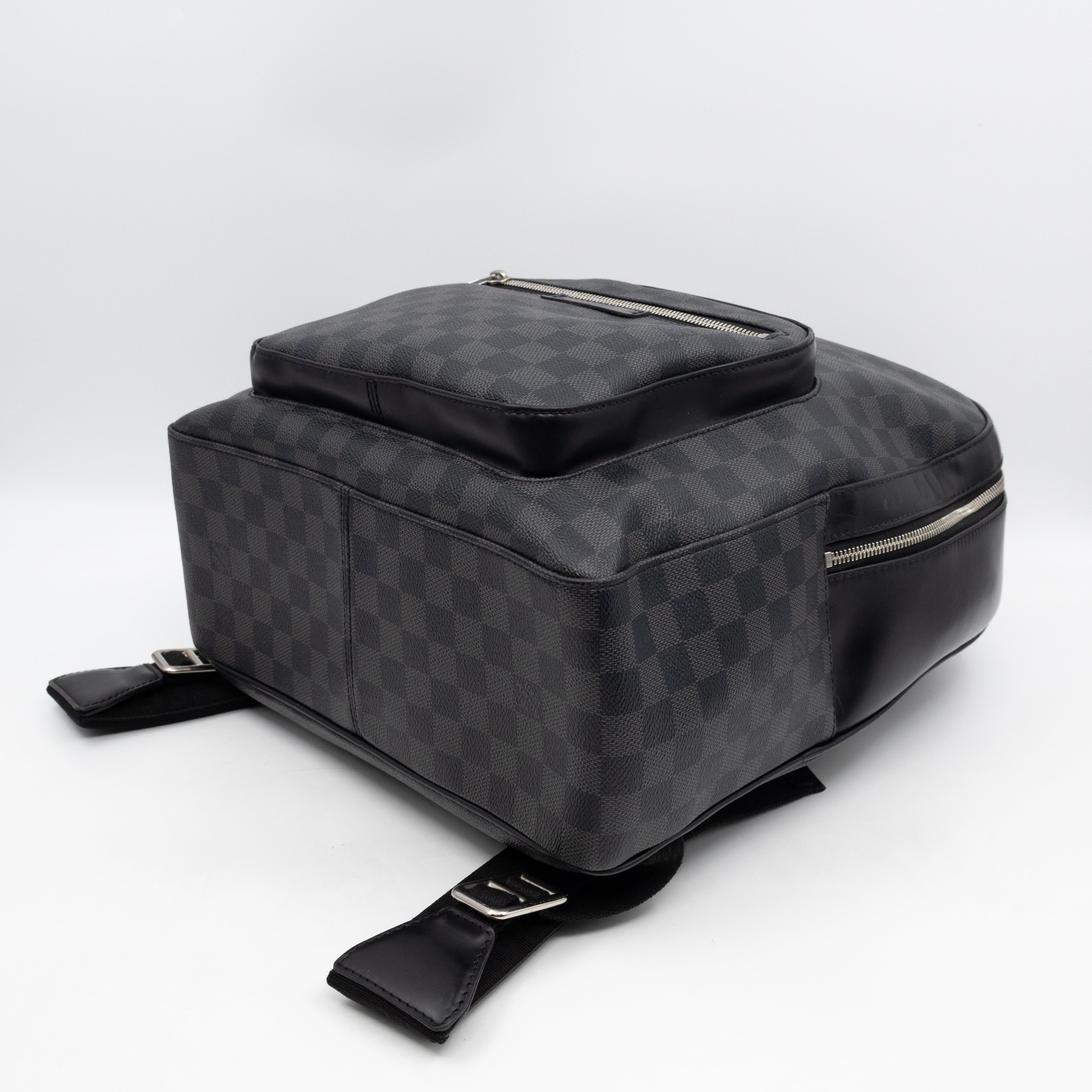 Josh Backpack Damier Graphite
