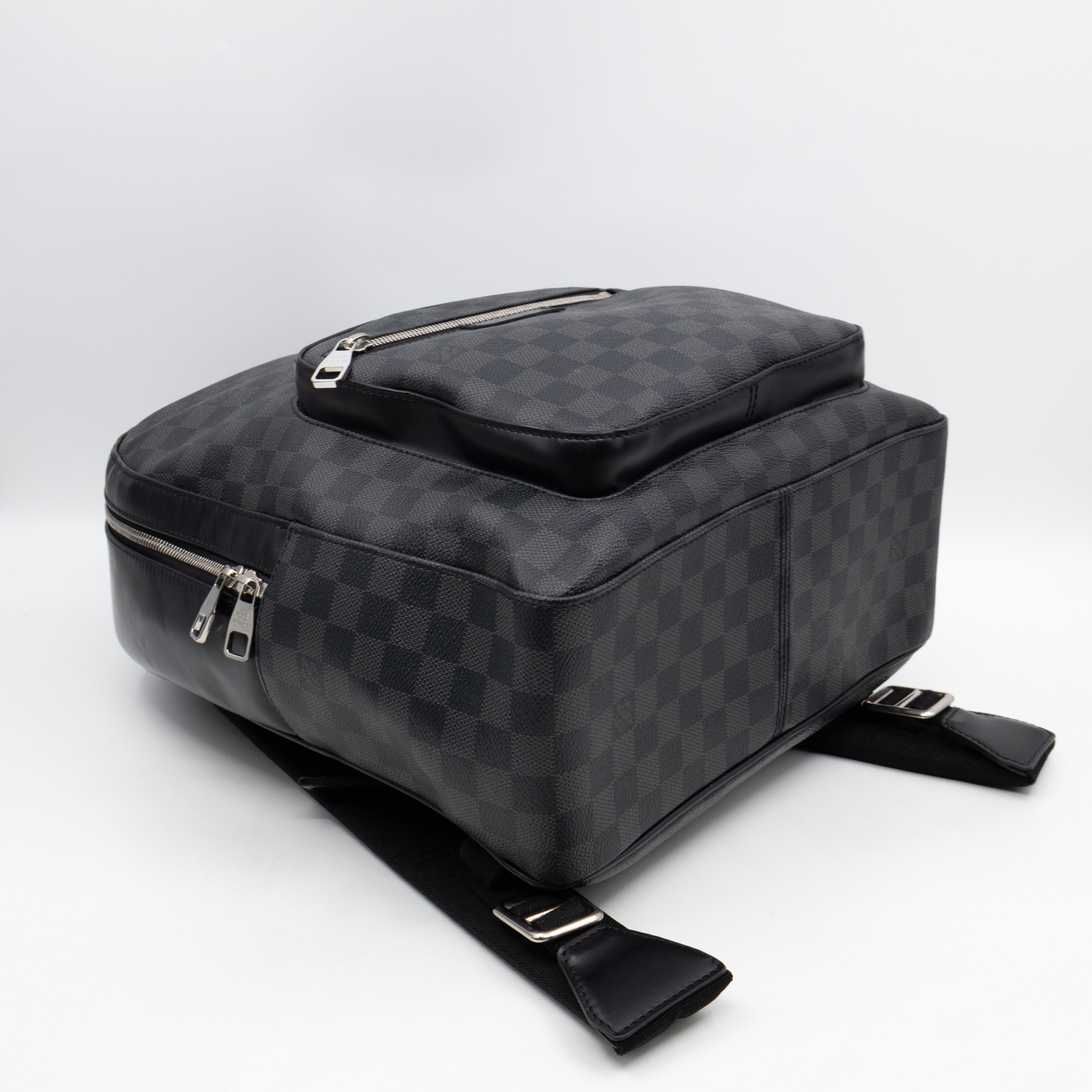 Josh Backpack Damier Graphite