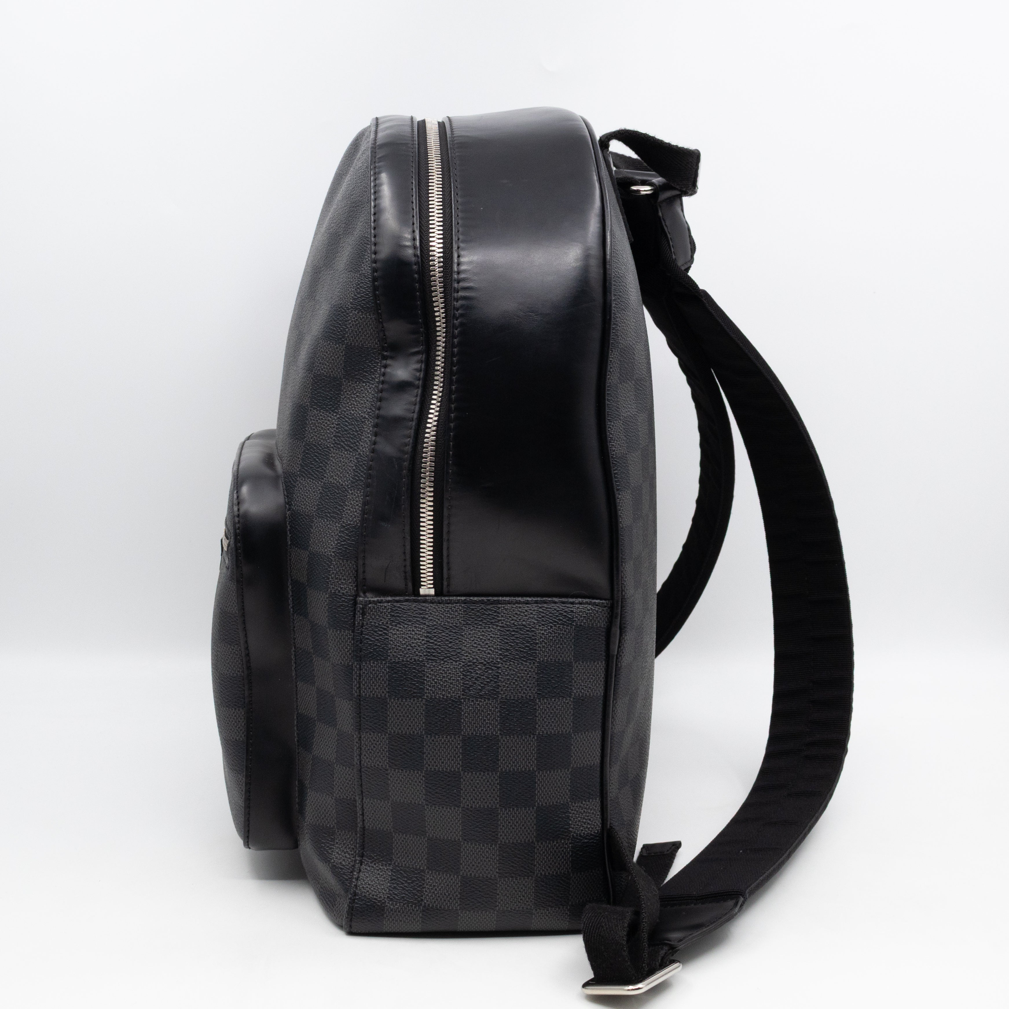 Josh Backpack Damier Graphite