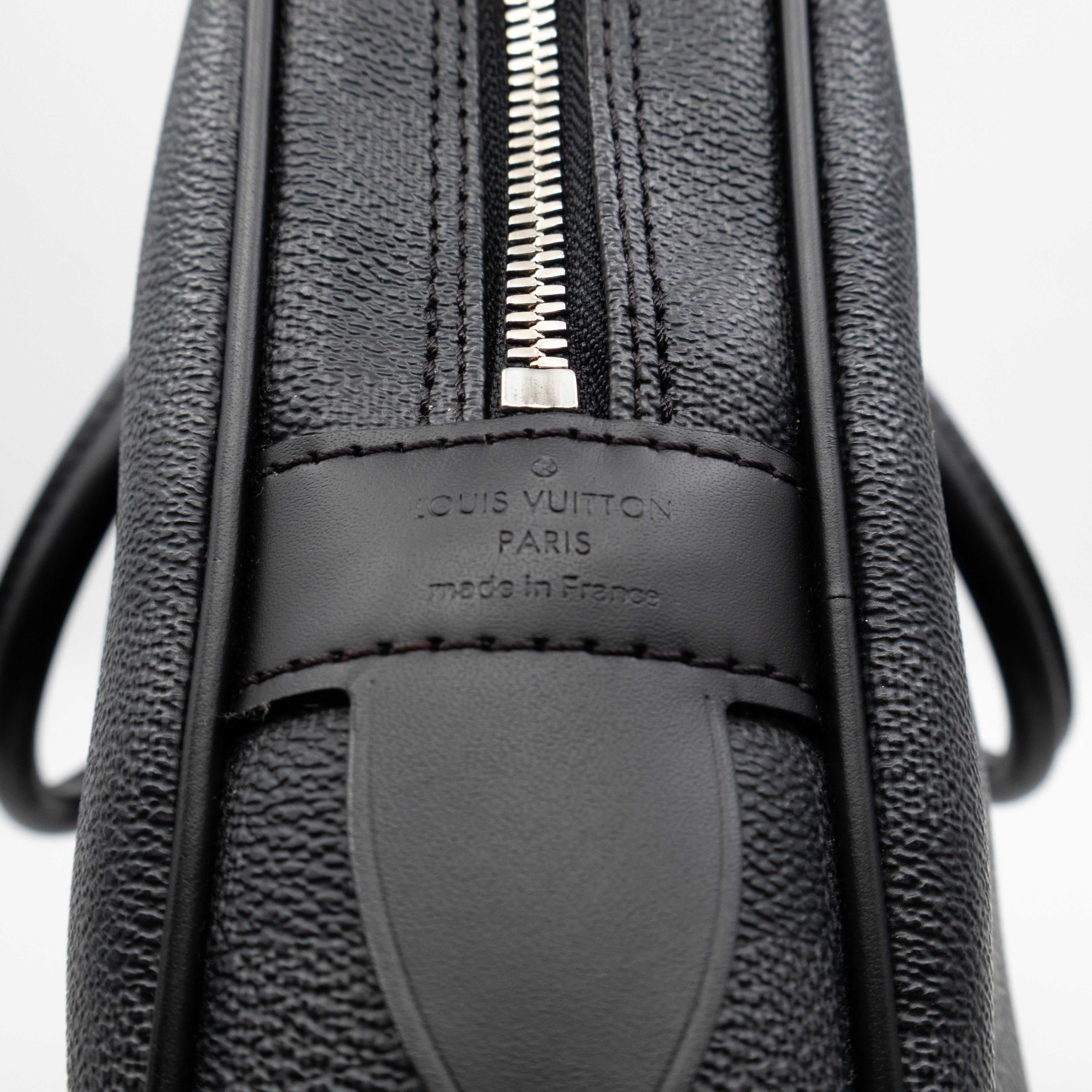 Porte Documents Voyage Damier Graphite