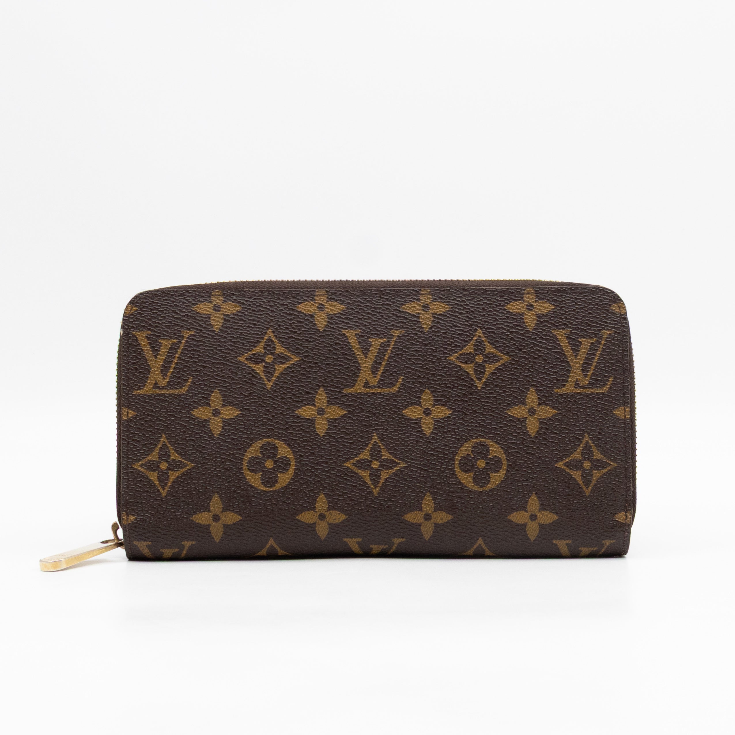Zippy Wallet Monogram Brown